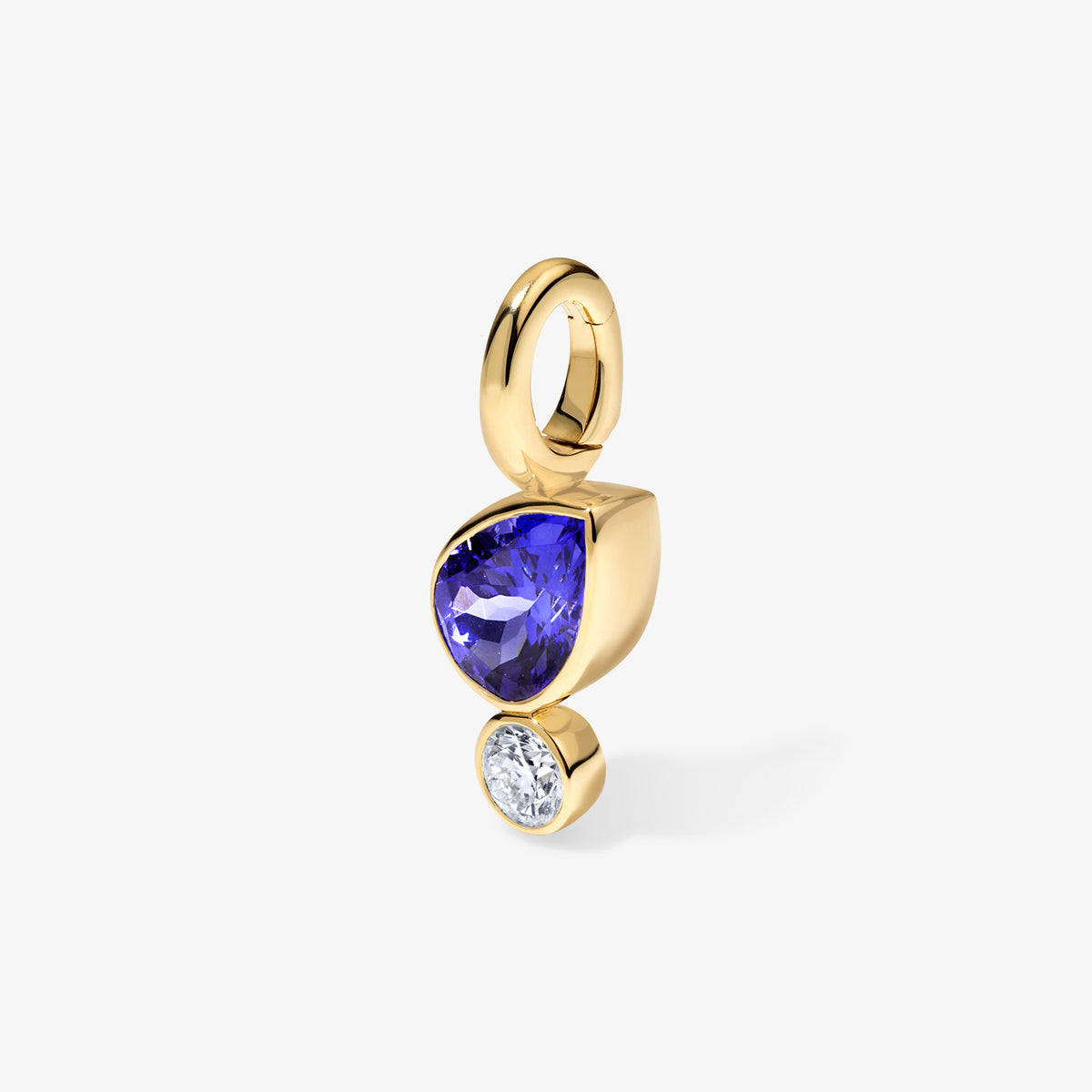Coco Candy Blue Tanzanite Pear Charm