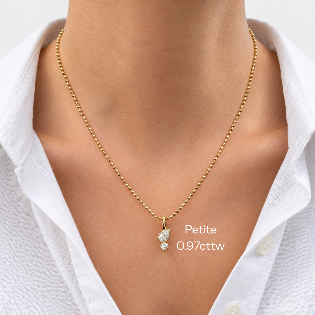Coco Lab Diamond Pear Charm