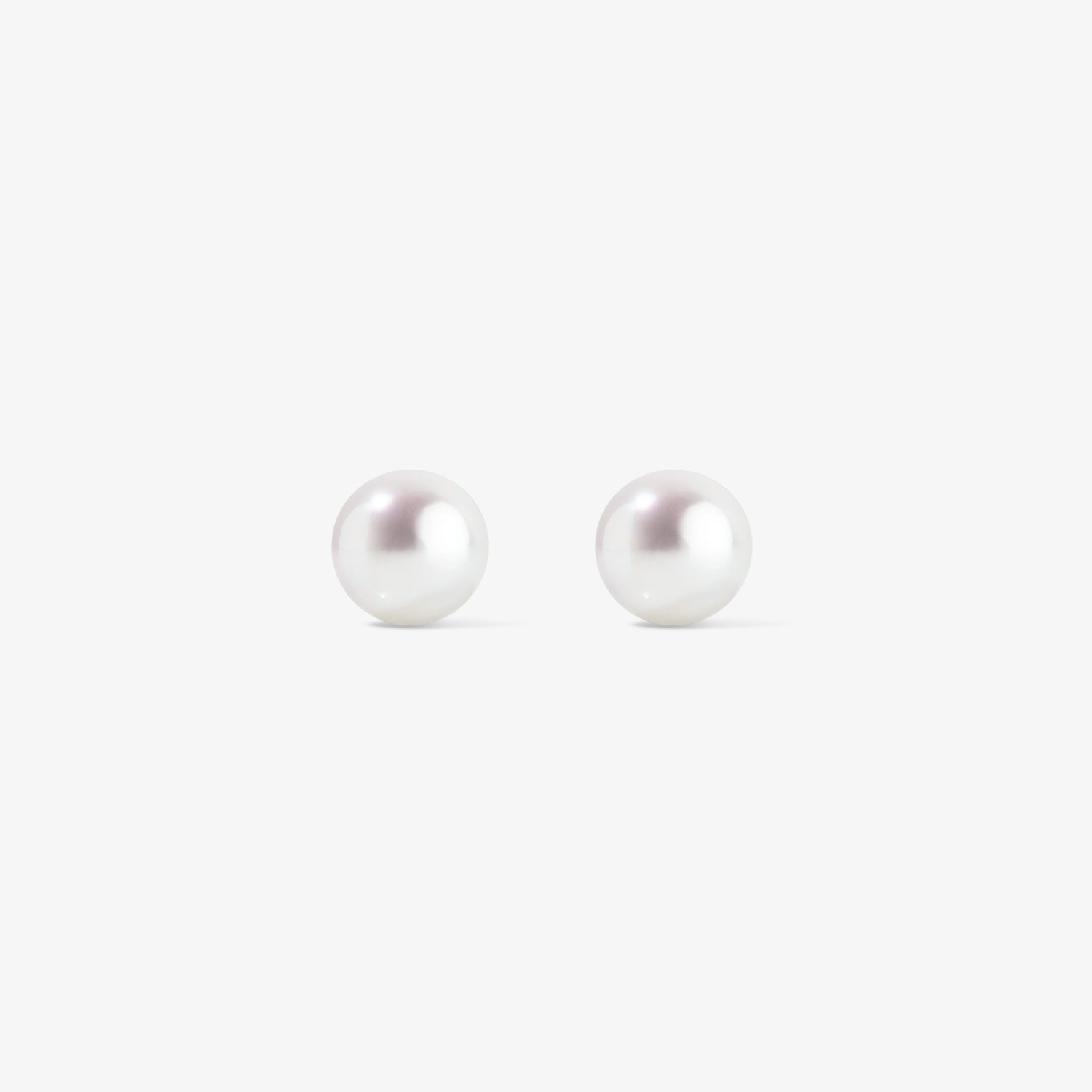 Audrey Akoya Pearl Stud Earrings