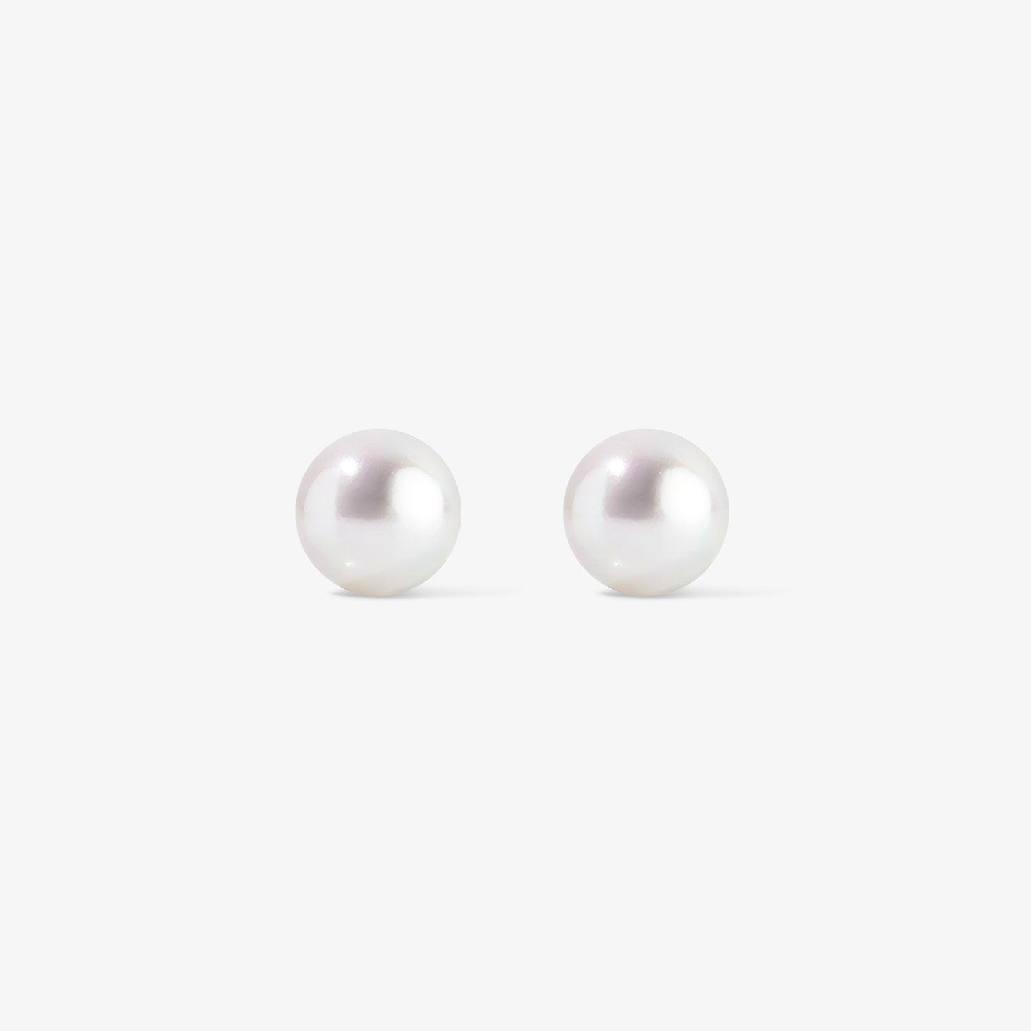 Audrey Akoya Pearl Stud Earrings