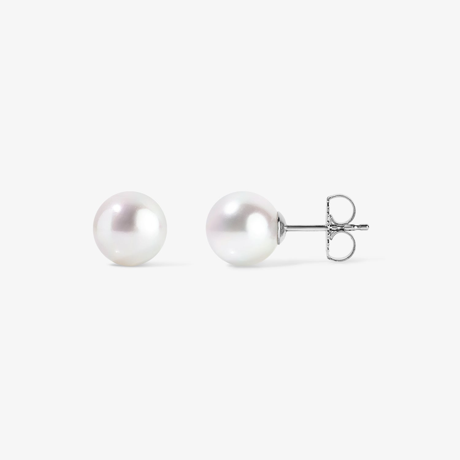 Audrey Akoya Pearl Stud Earrings