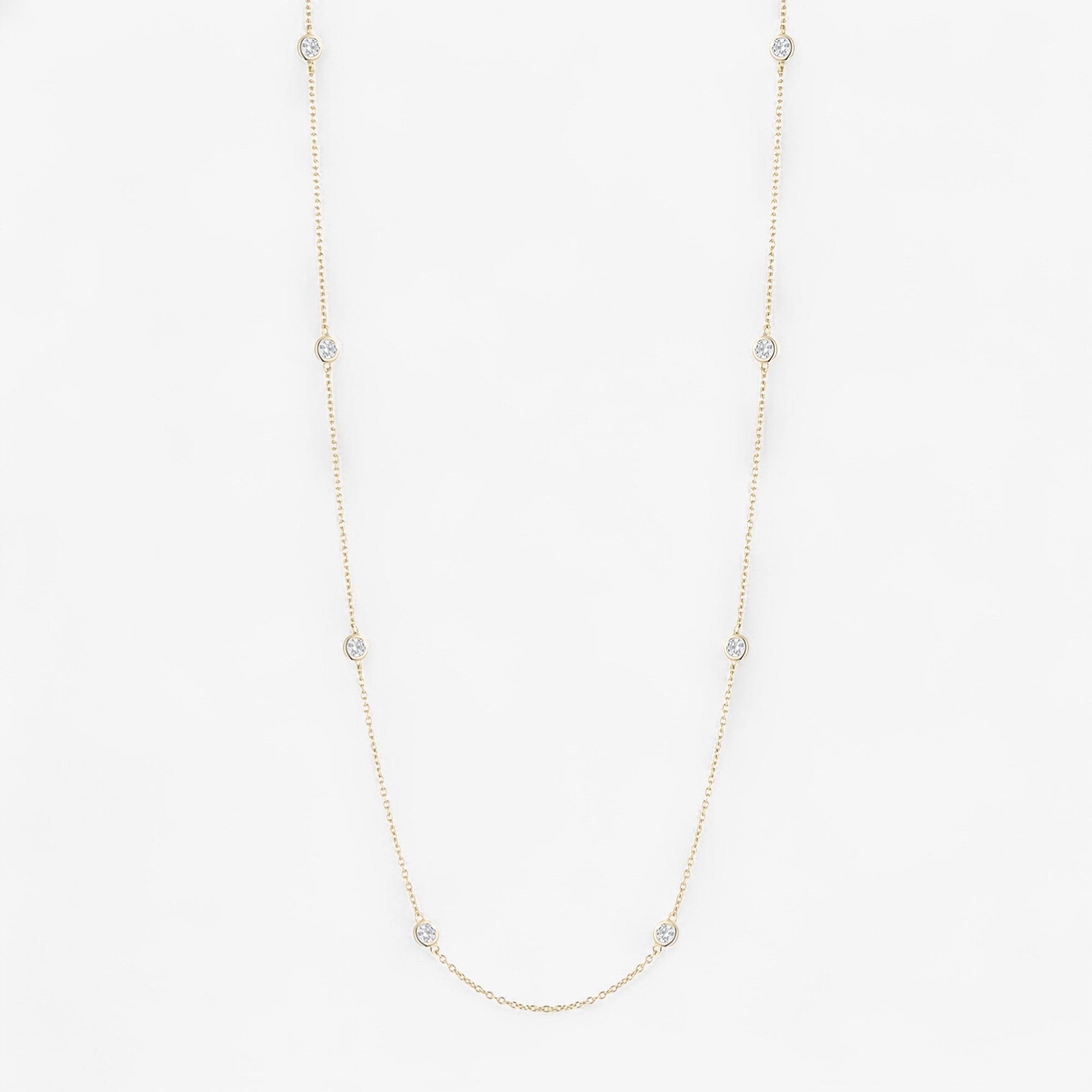 Margot 8 Stone Diamond Necklace