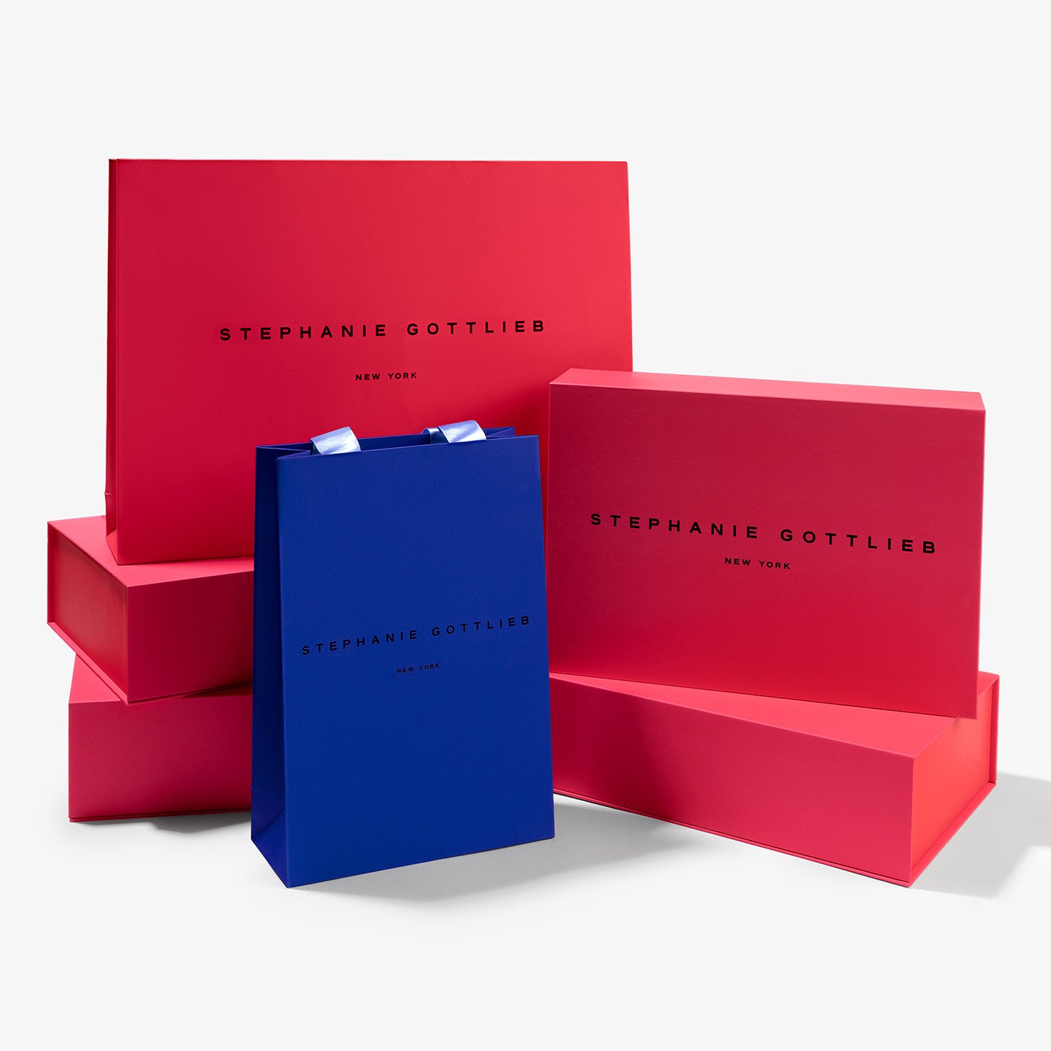 Madison Pink Sapphire Dome Huggies | Stephanie Gottlieb