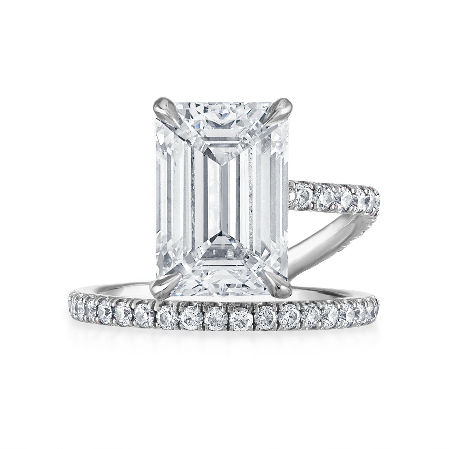 2.01CT Emerald Cut + Choose Your Setting