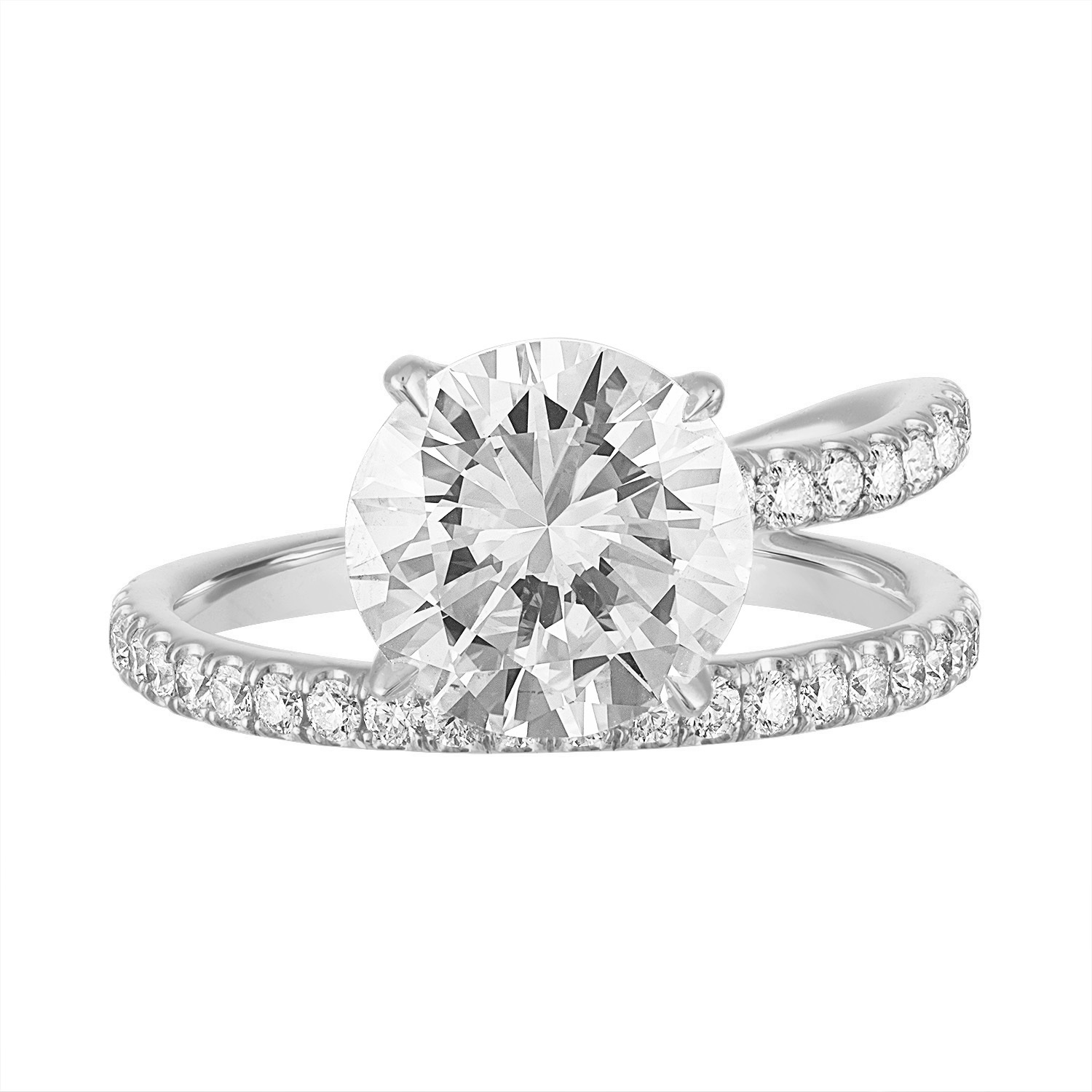 2.11CT Round Brilliant Cut + Choose Your Setting