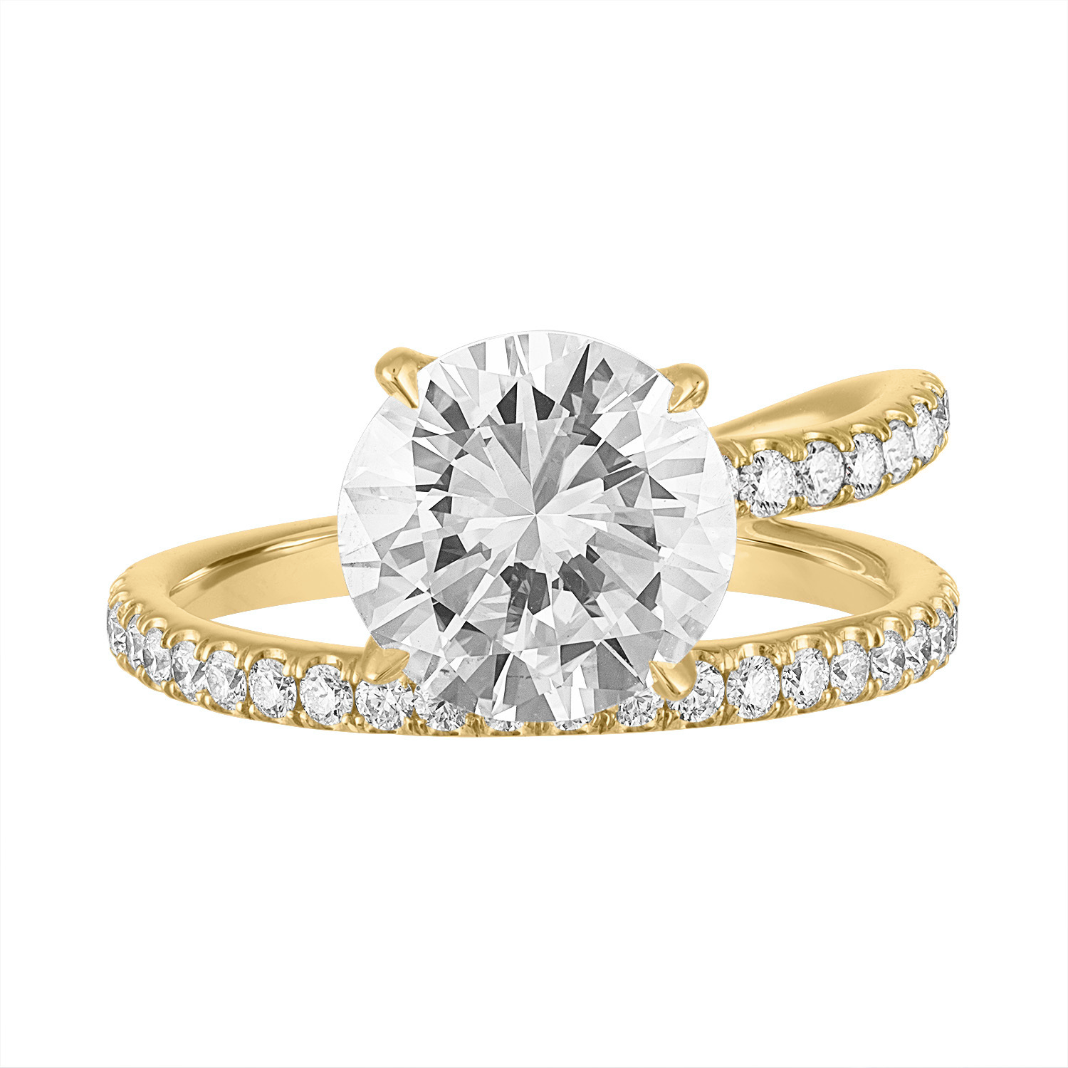 2.11CT Round Brilliant Cut + Choose Your Setting