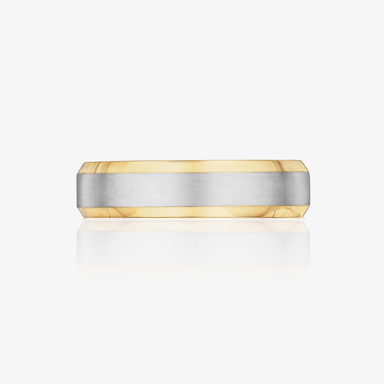 Men's Beveled Comfort Fit 6mm Band