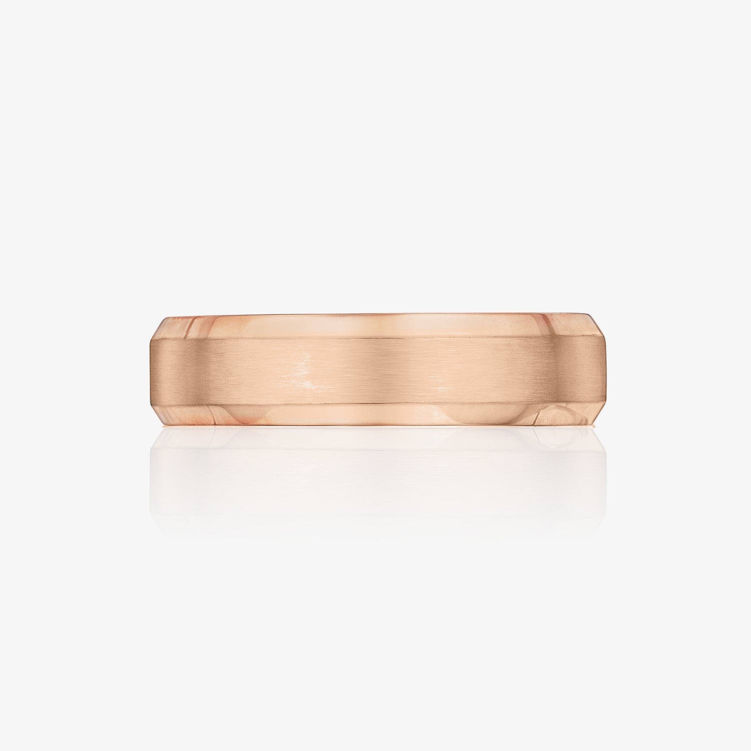 Men's Beveled Comfort Fit 6mm Band