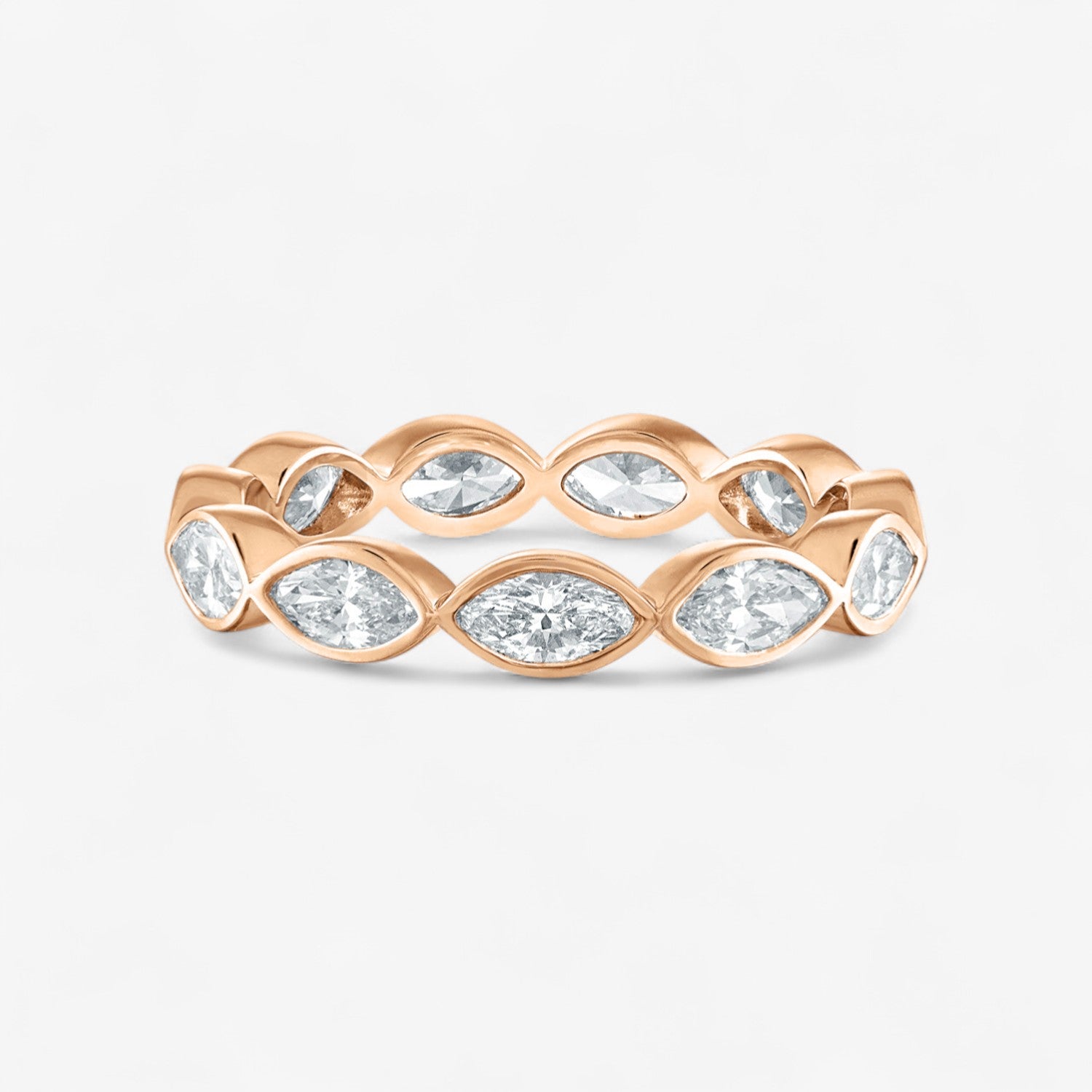 Bezel Eternity Band