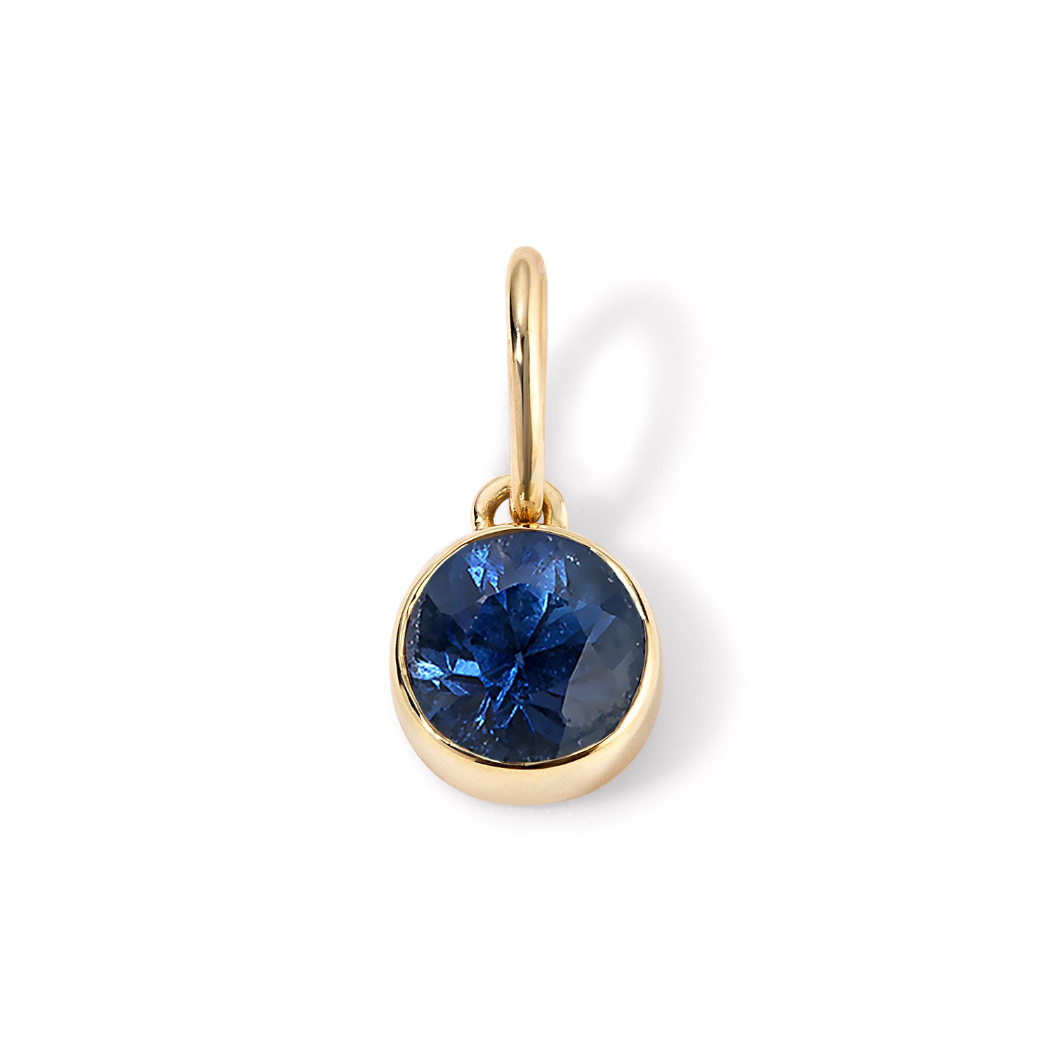 Small Birthstone Bezel Charm