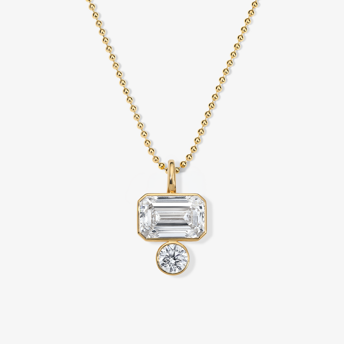 Coco Lab Diamond Emerald Charm