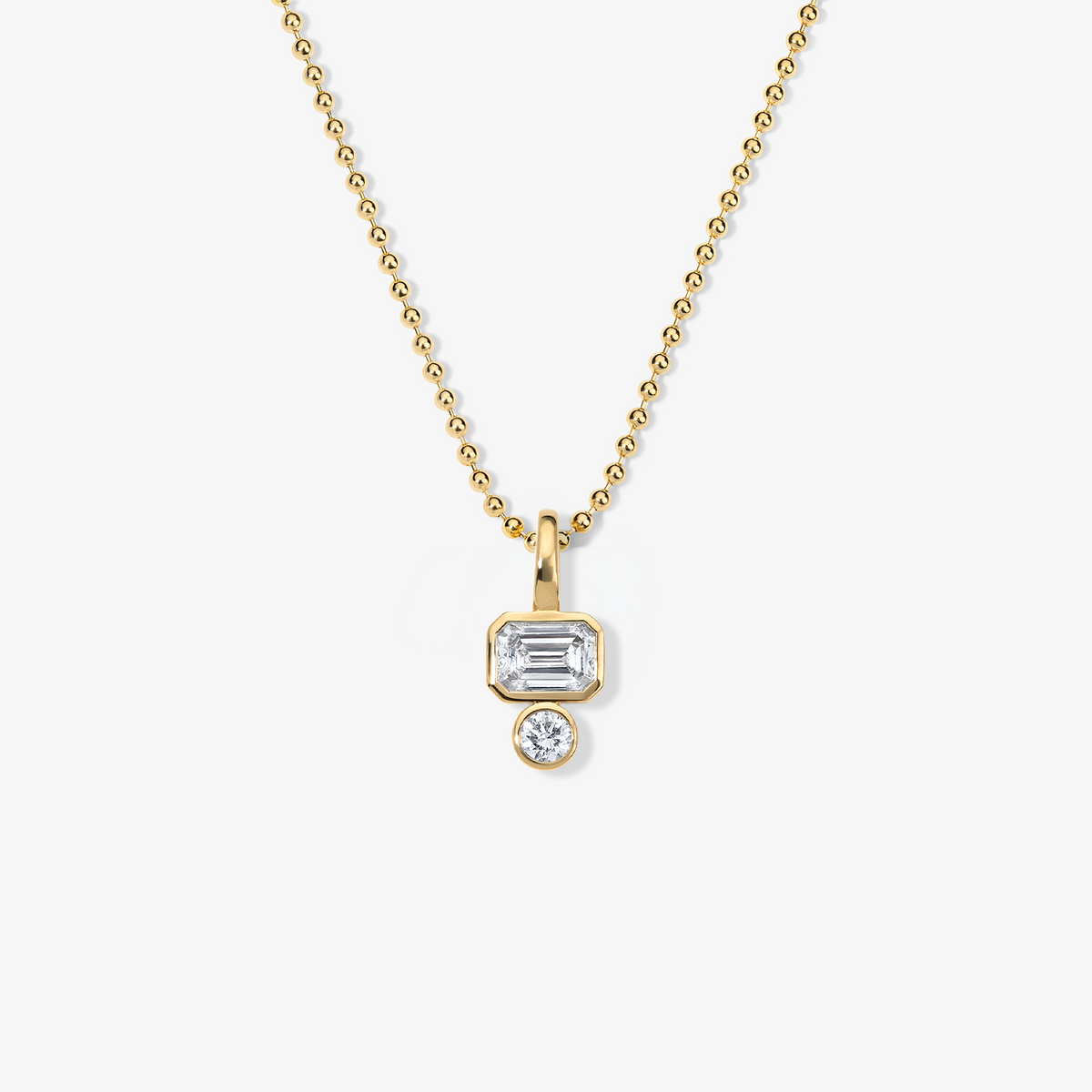 Coco Lab Diamond Emerald Charm