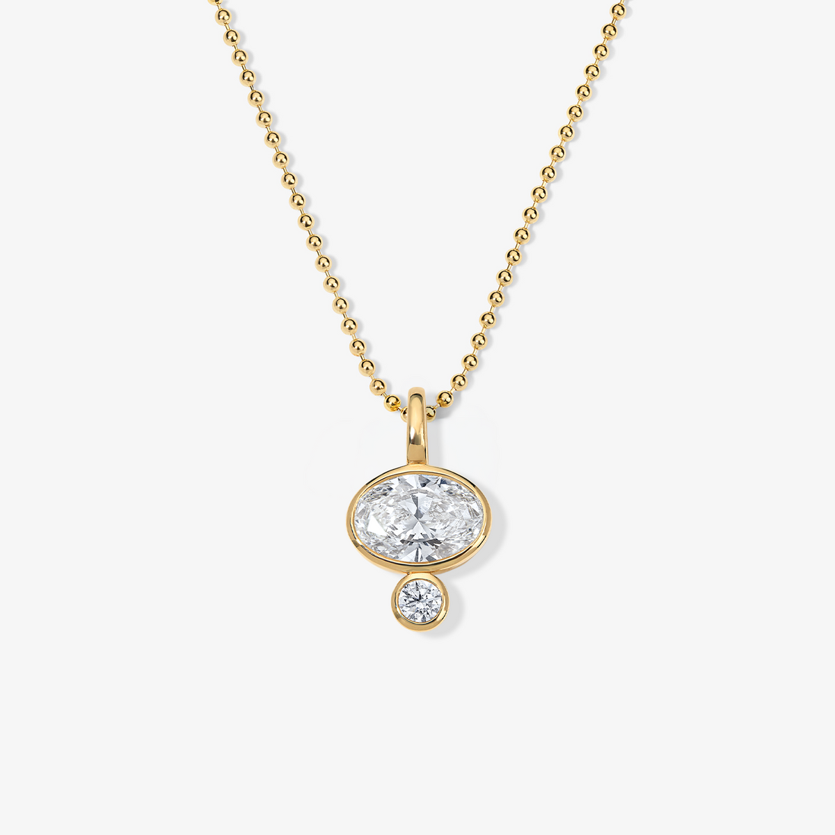 Coco Lab Diamond Oval Charm