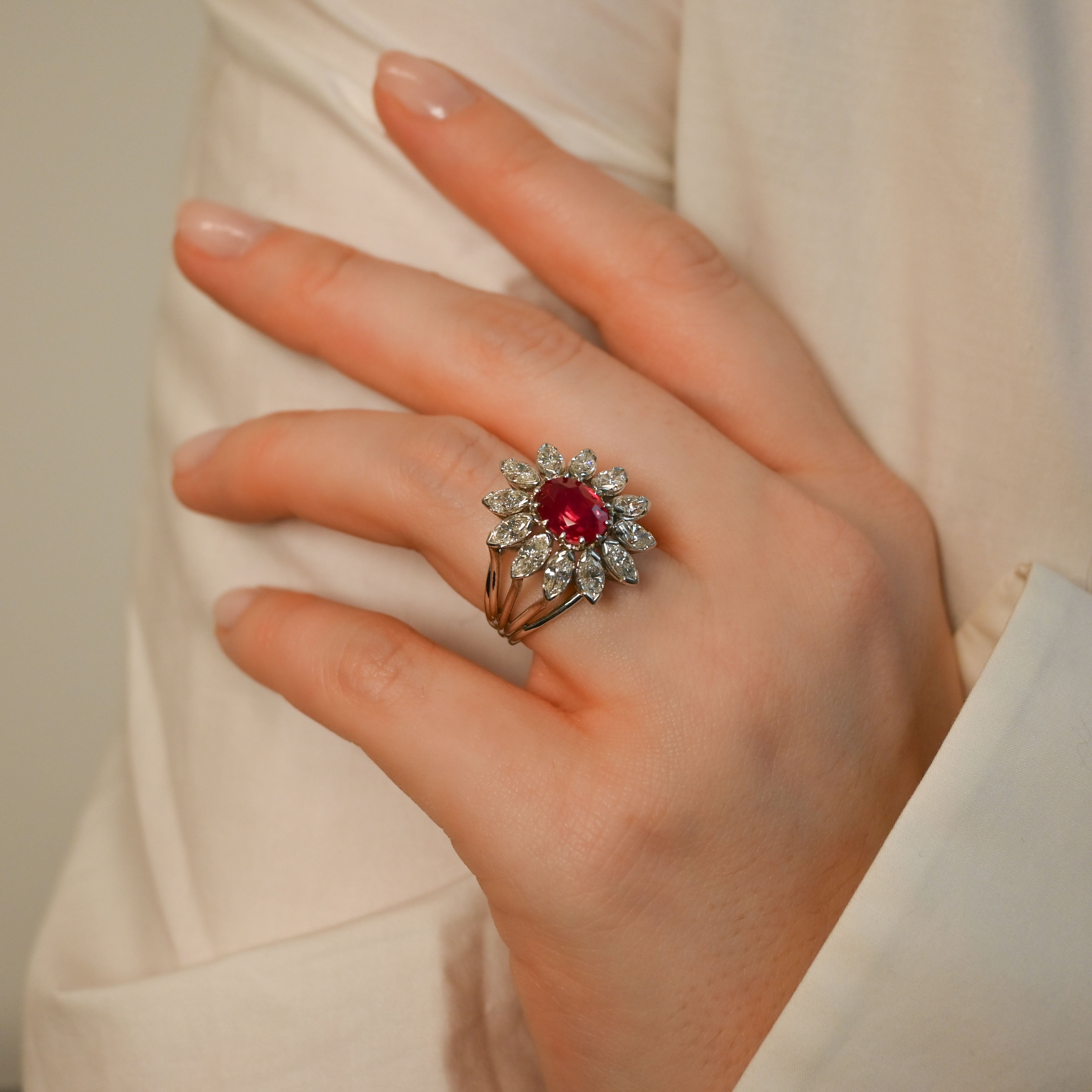 Heirloom vintage Ruby store ring size 6