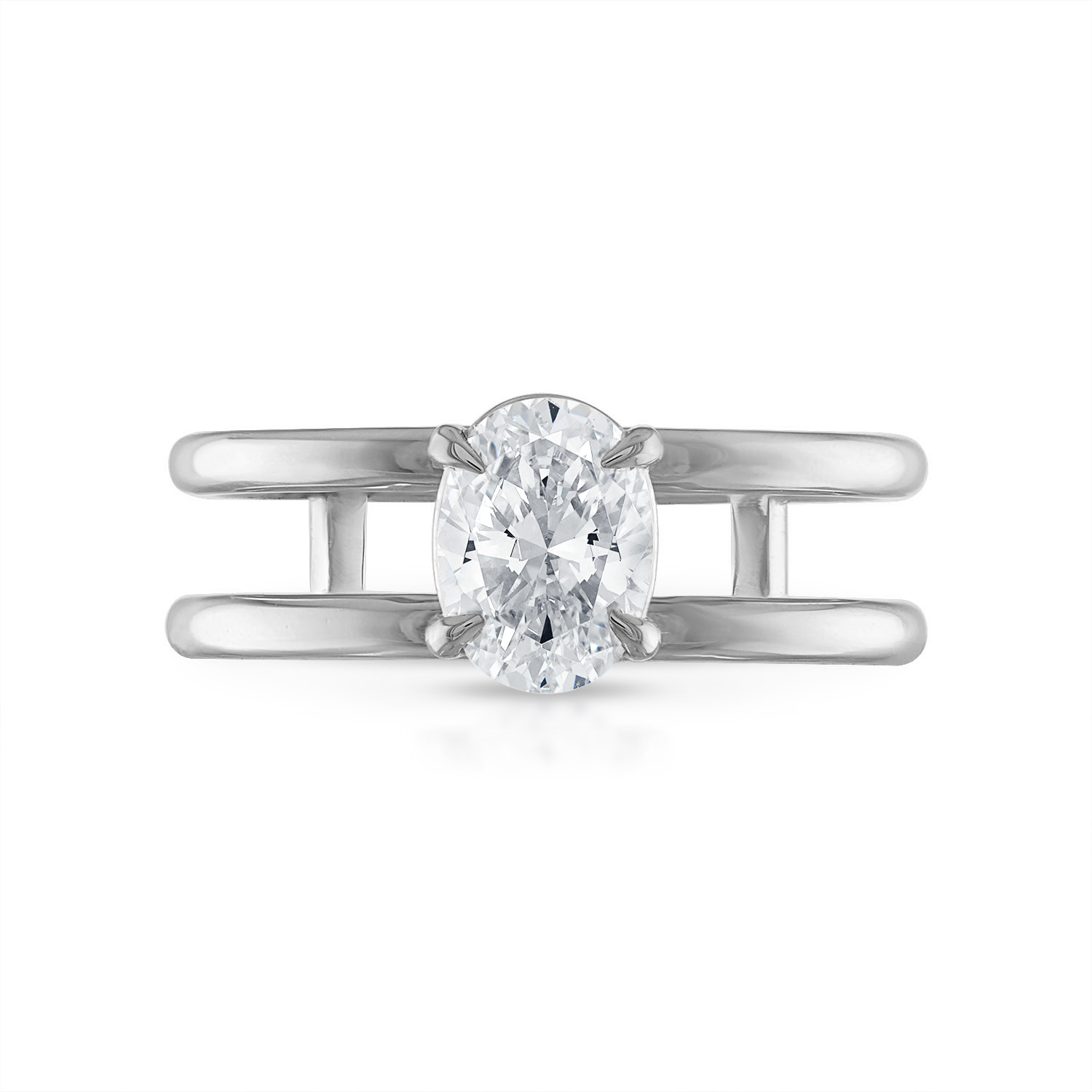 2.01CT Oval Cut + Choose Your Setting