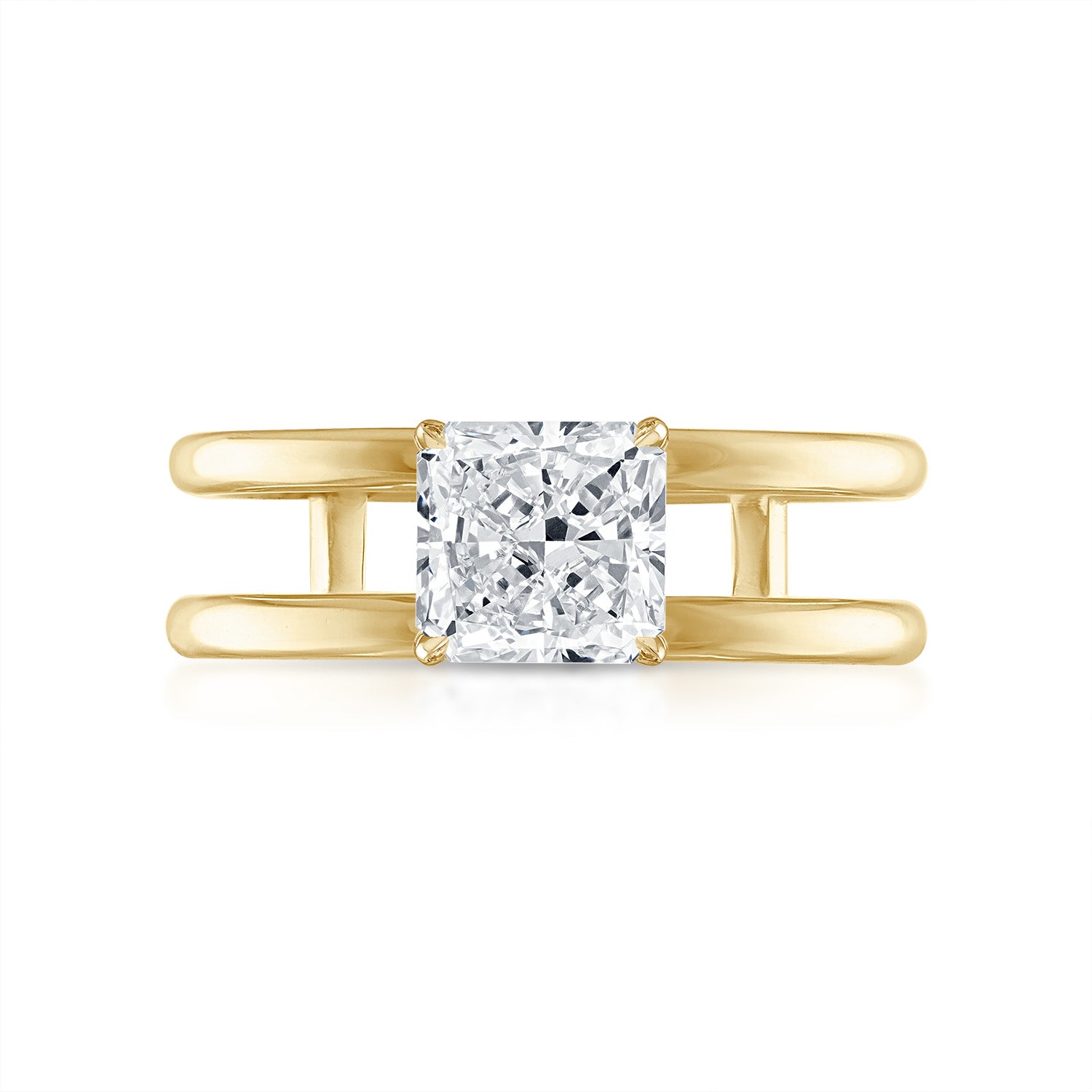 3.02CT Radiant Cut + Choose Your Setting