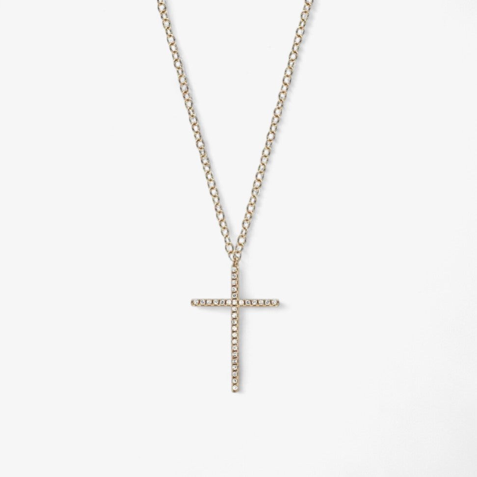 Diamond Cross Necklace