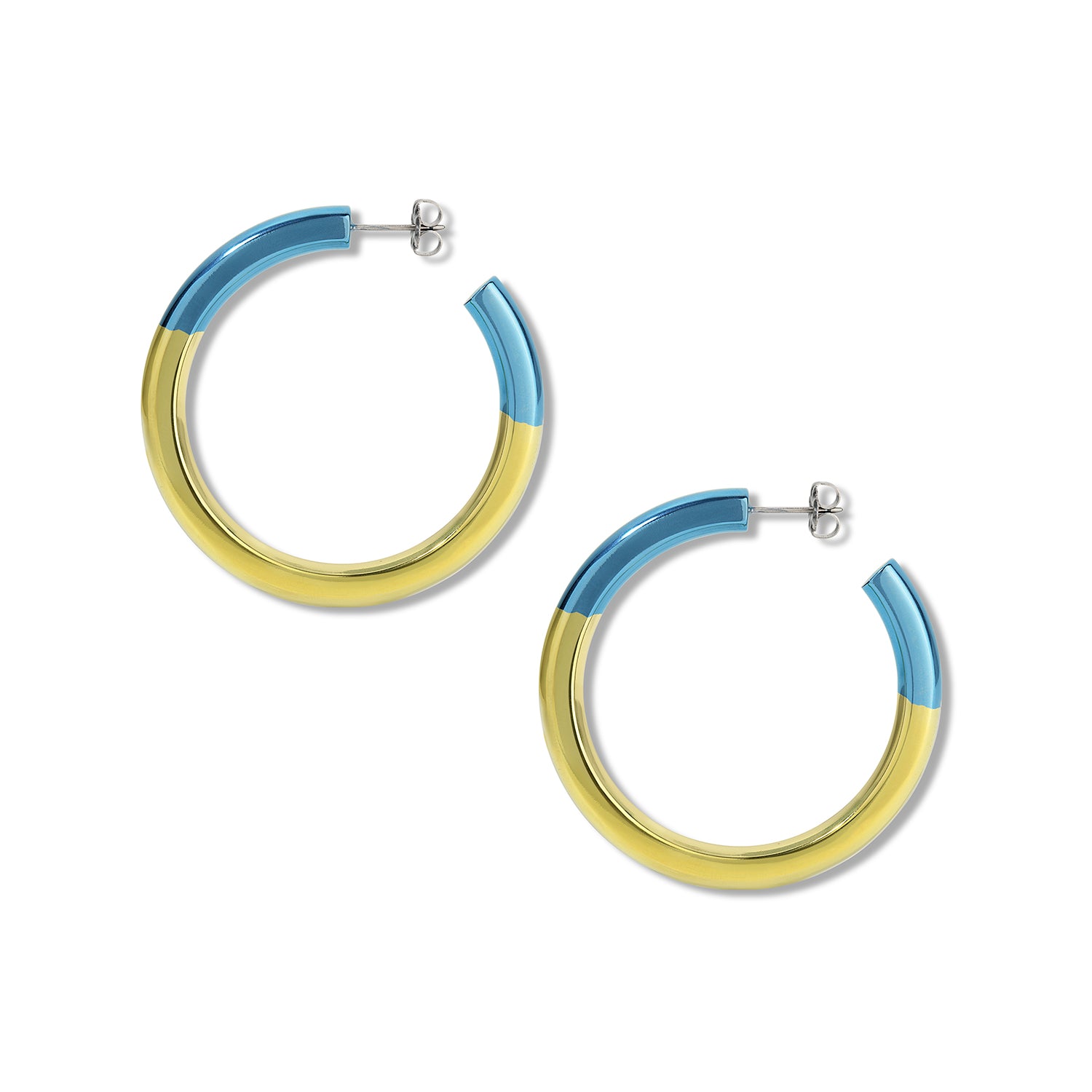 Electric Two Tone Hoop