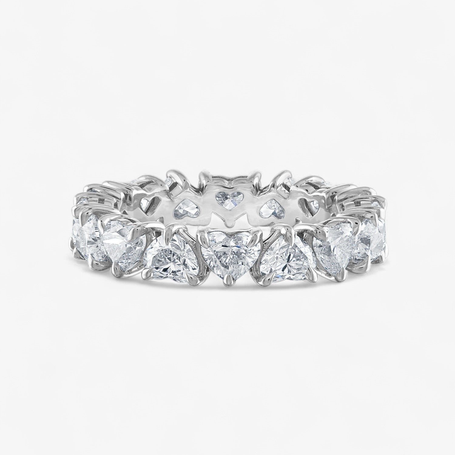 Asscher Diamond Eternity Band