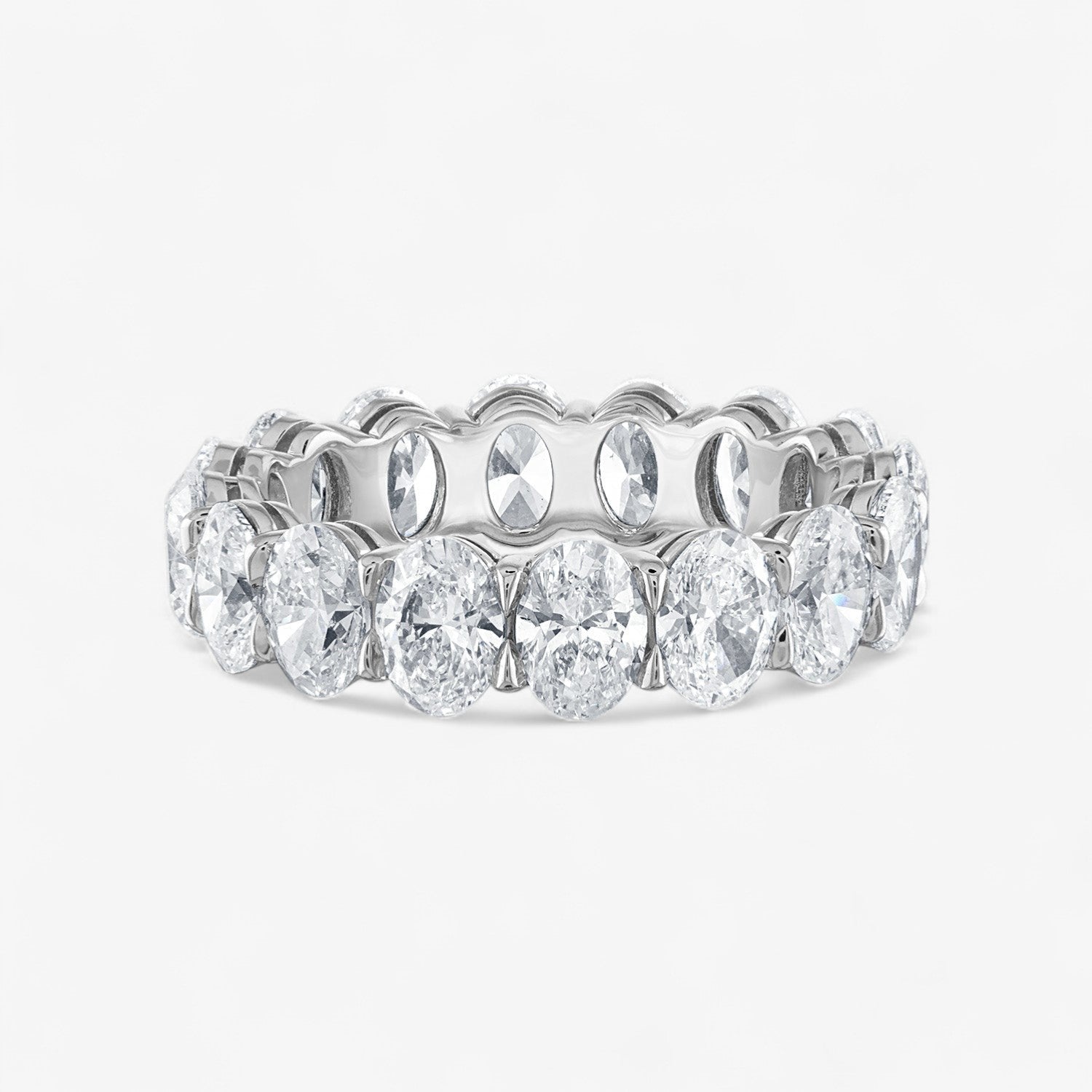 Asscher Diamond Eternity Band