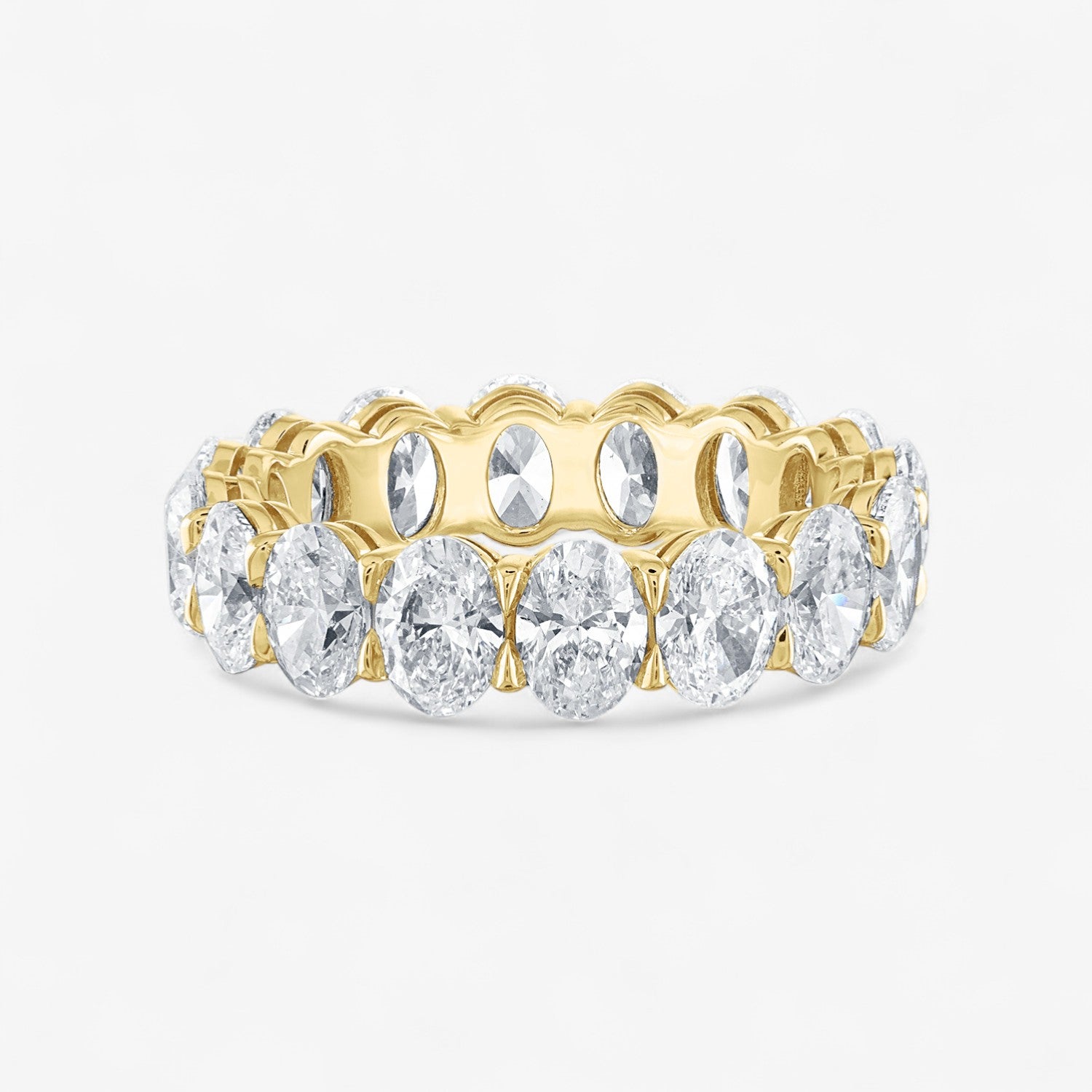 Asscher Diamond Eternity Band