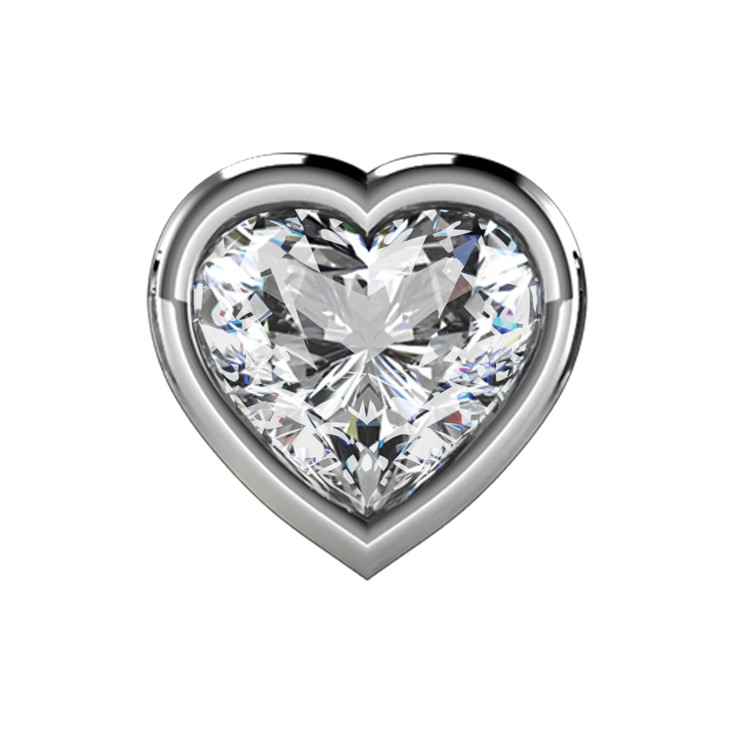 Fancy Sideways Heart Diamond