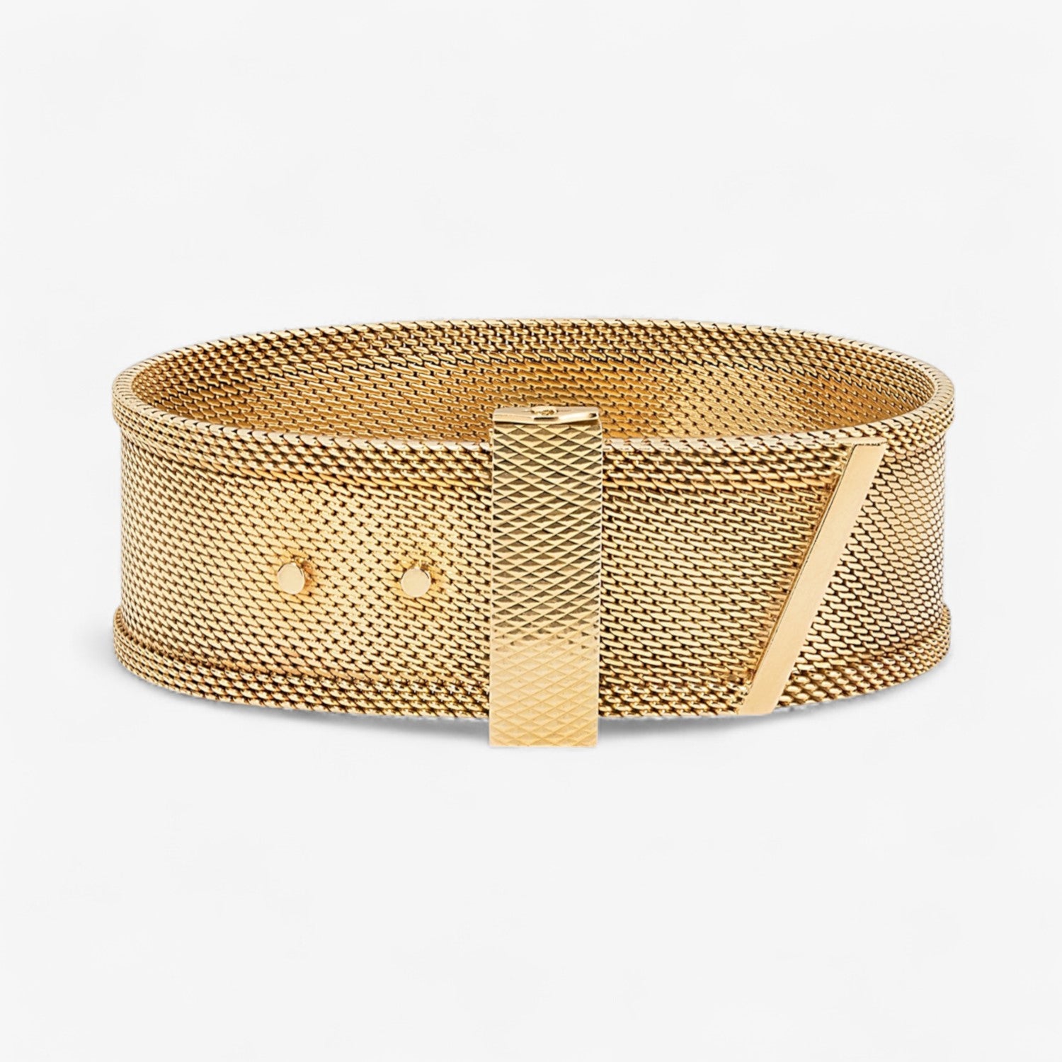 French Smooth Belt Buckle Bracelet