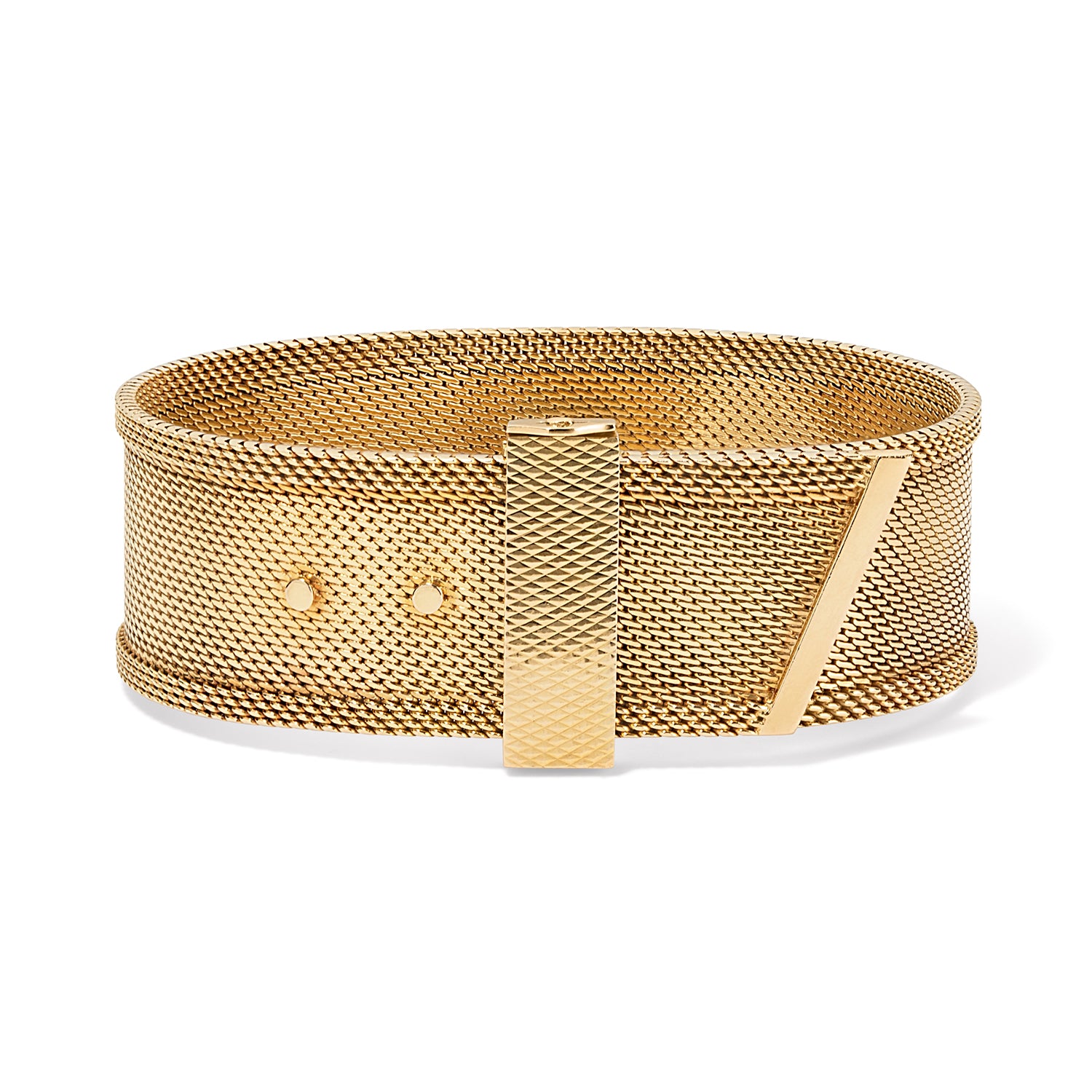 French Smooth Belt Buckle Bracelet