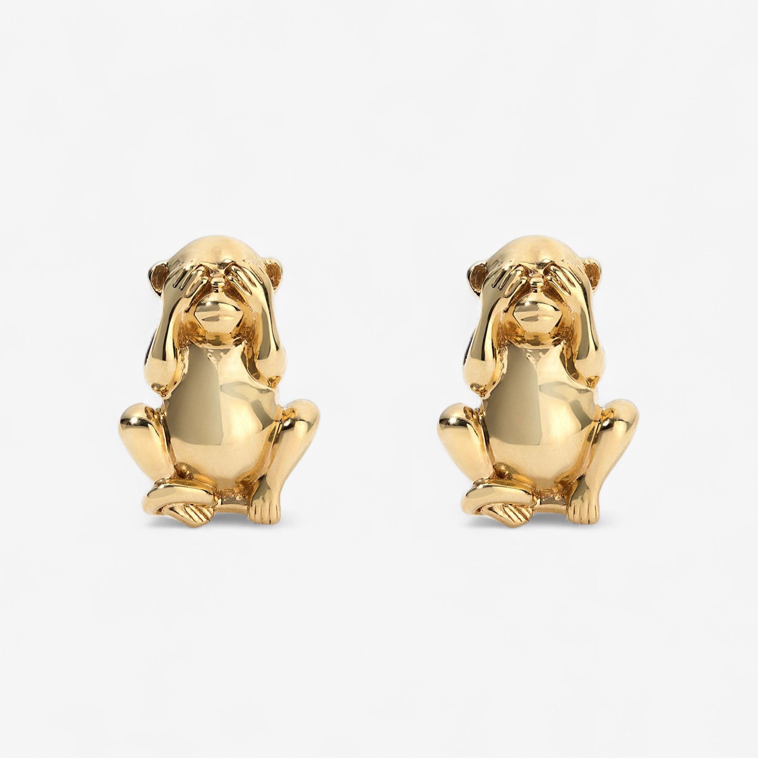 アクセサリー Monkey Monkey Earrings | See No Evil Monkey Jewelry | Stephanie Gottlieb