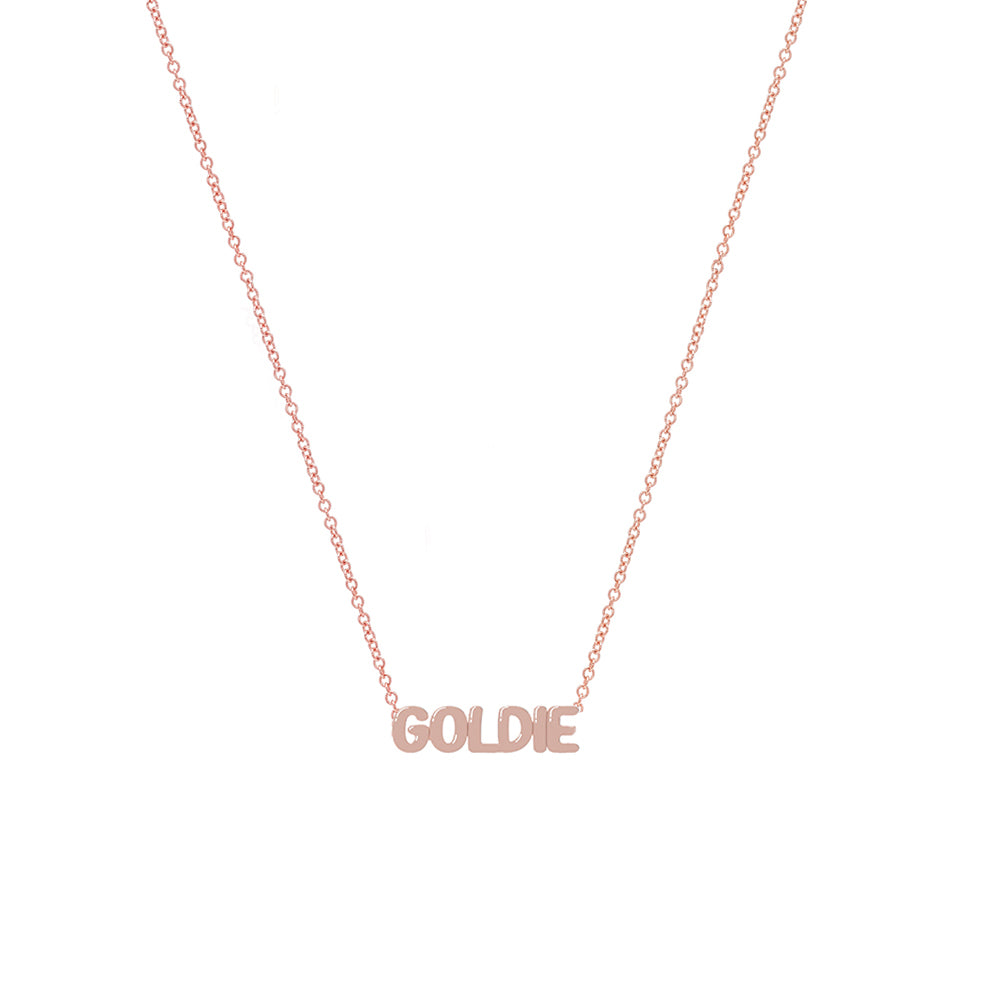 Petite name deals necklace