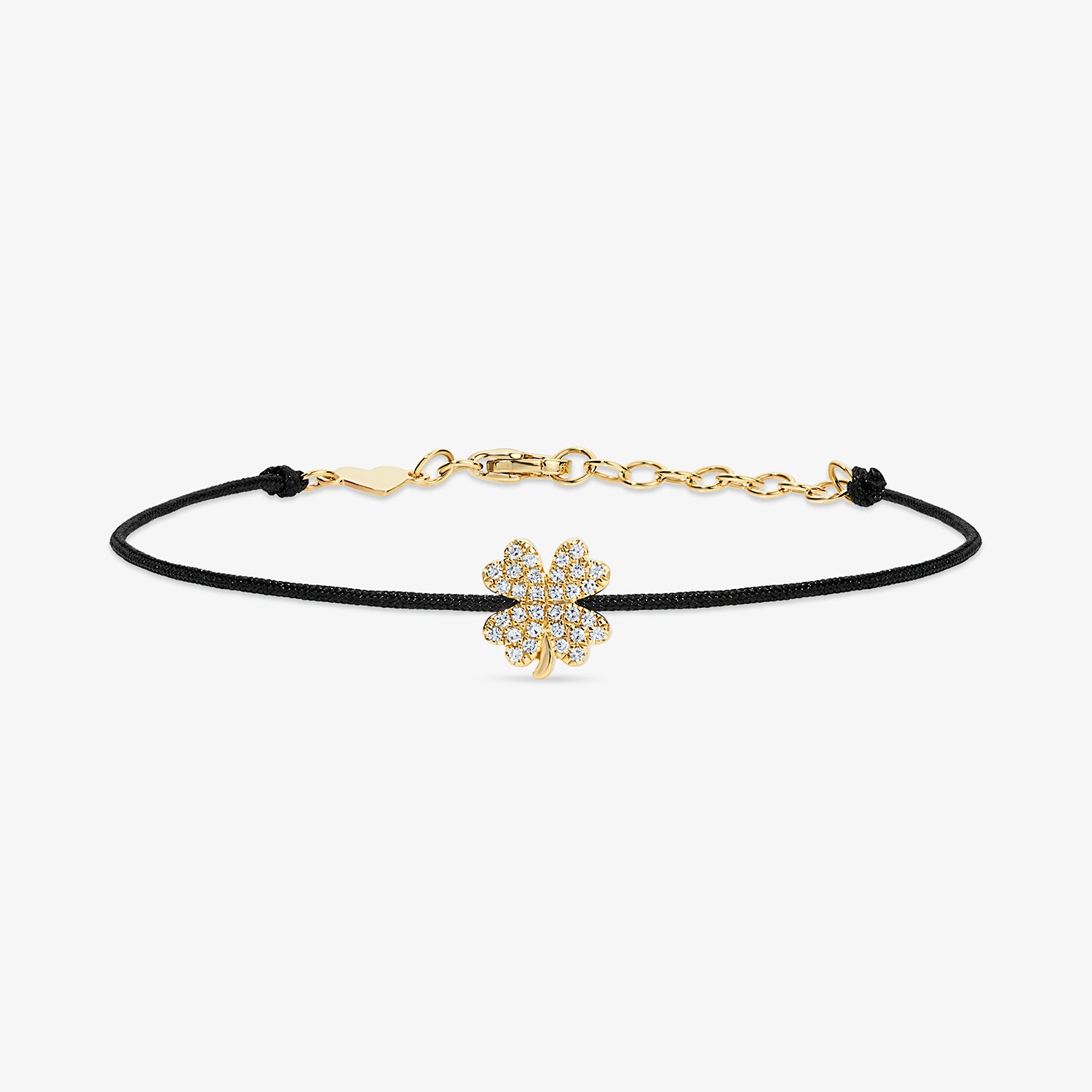 Token Clover I AM bracelet Black