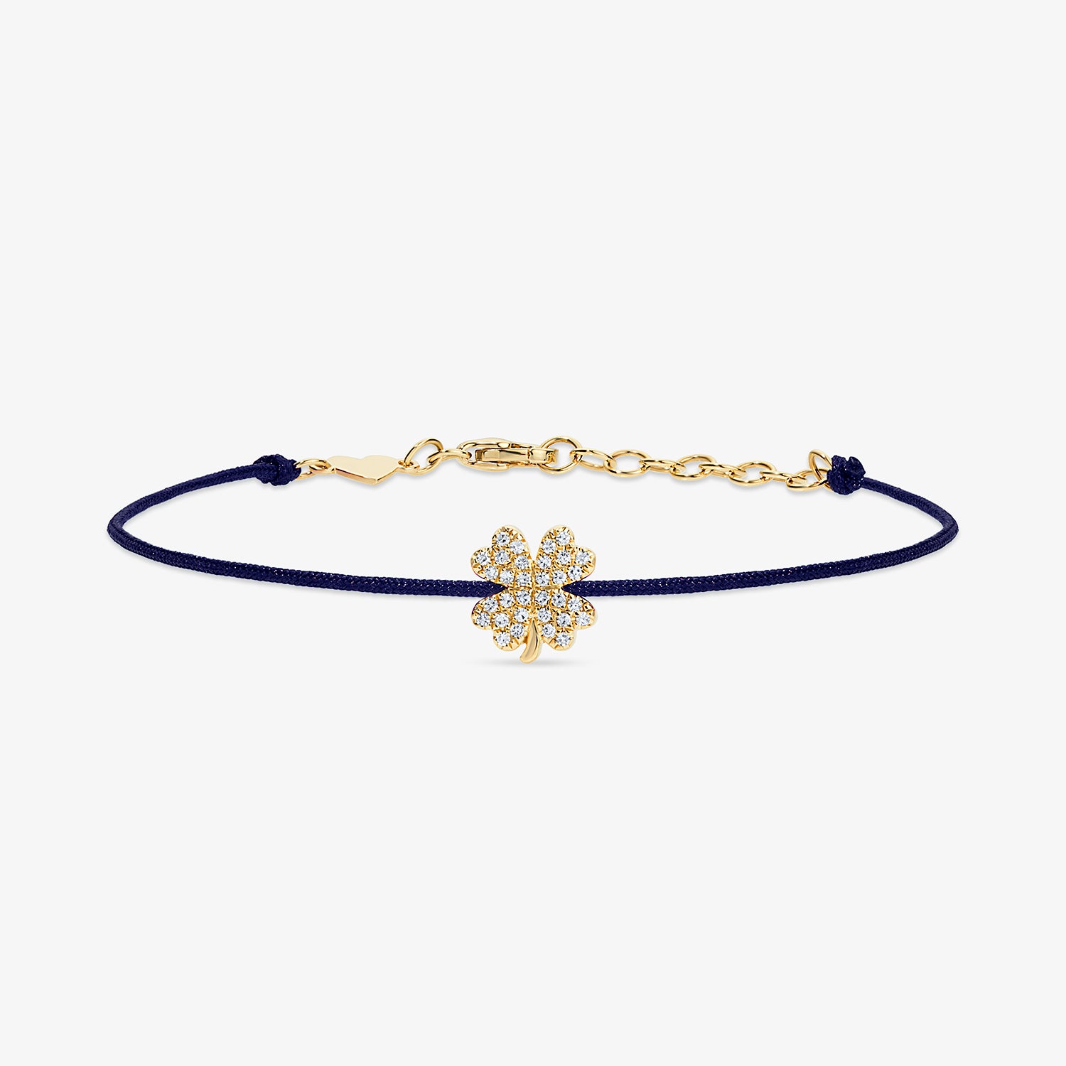 Token Clover I AM bracelet Navy Blue