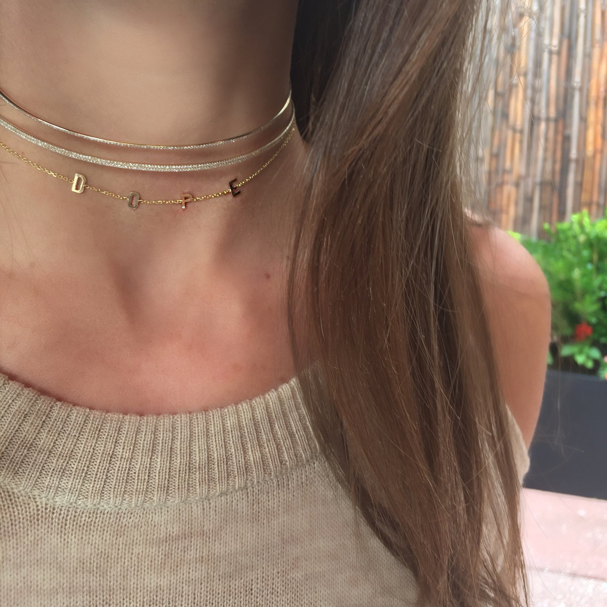 Signature Two Row Tennis Choker