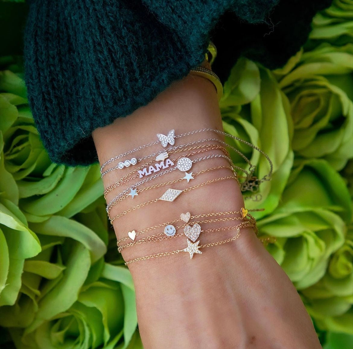 Natural Stone Diamond Bracelet Gifts for Girls Sister Friend Womens Teacher  Gift | eBay