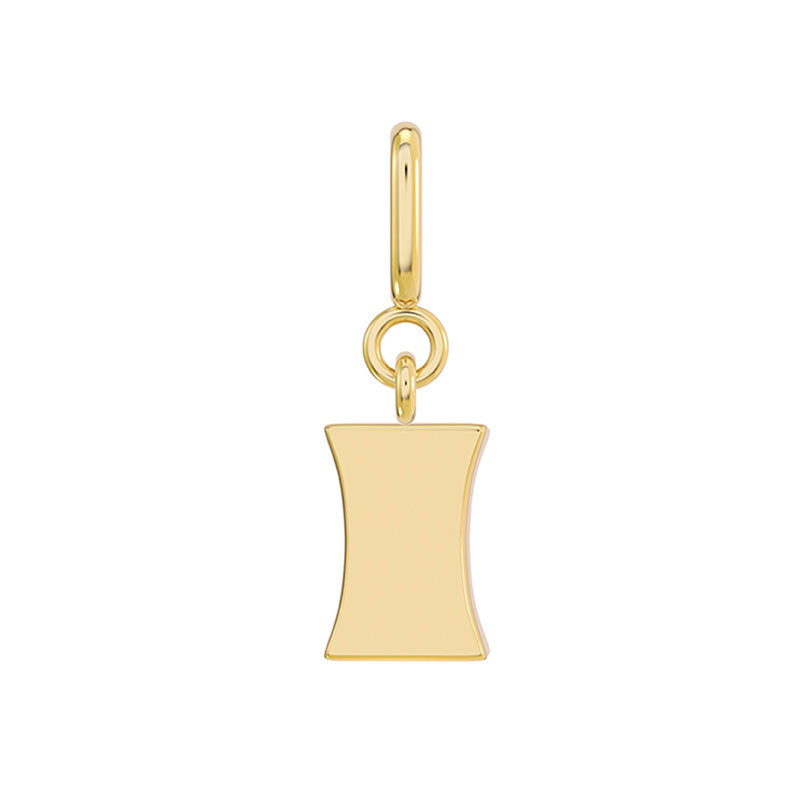 More is More Gold Letter Charm