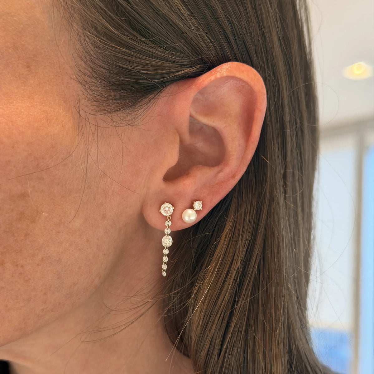Mini Confetti Pearl Studs
