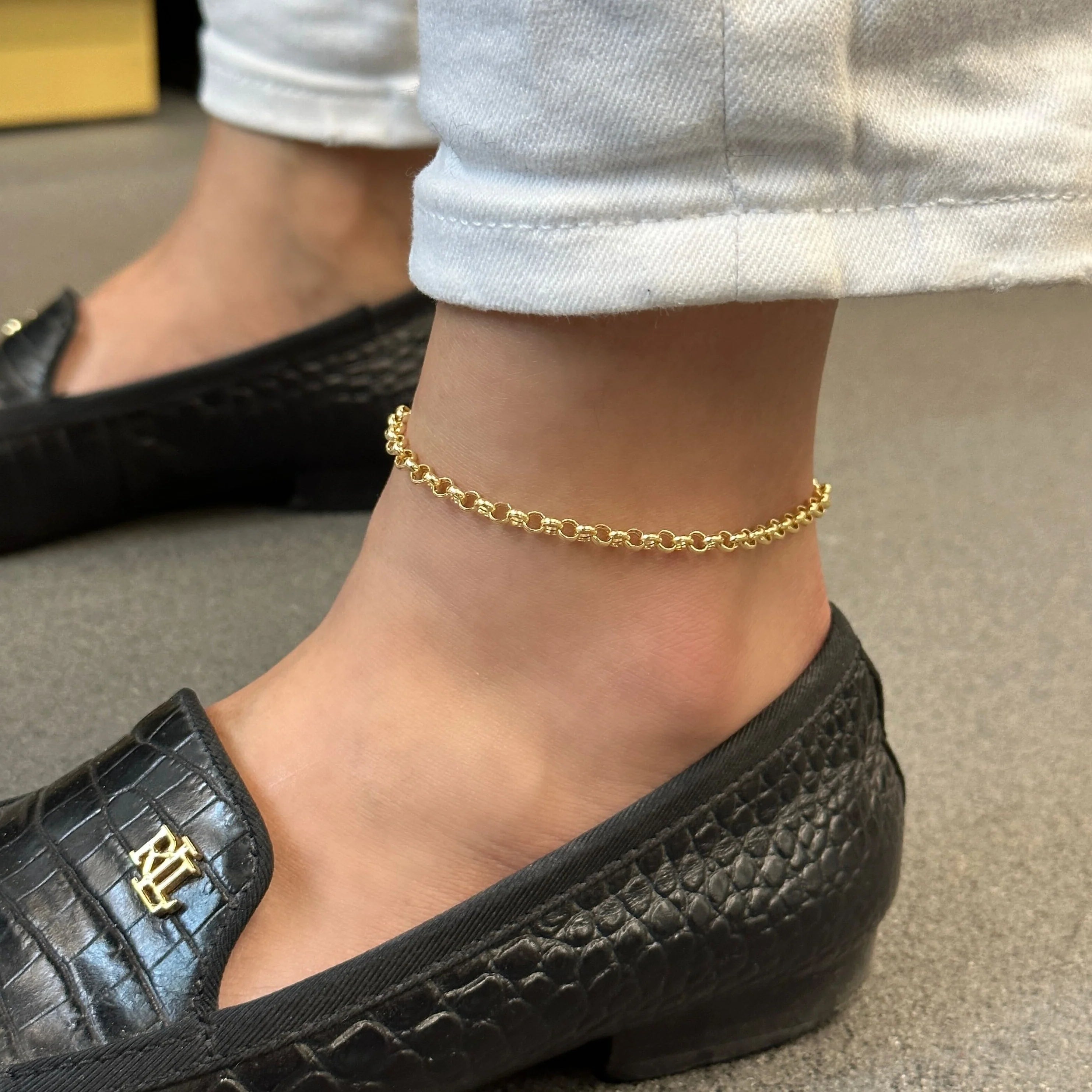 Rolo Chain Anklet