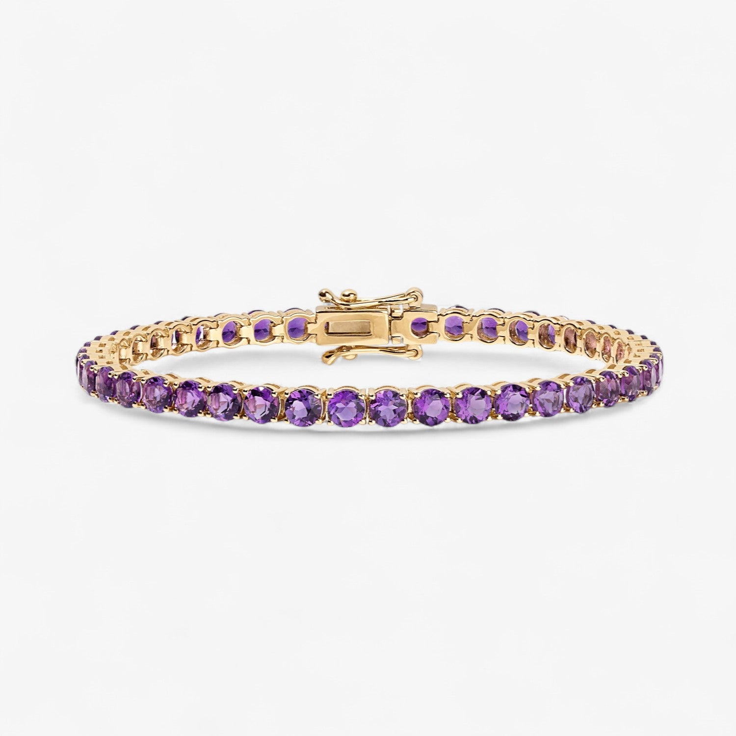 Amethyst Tennis Bracelet