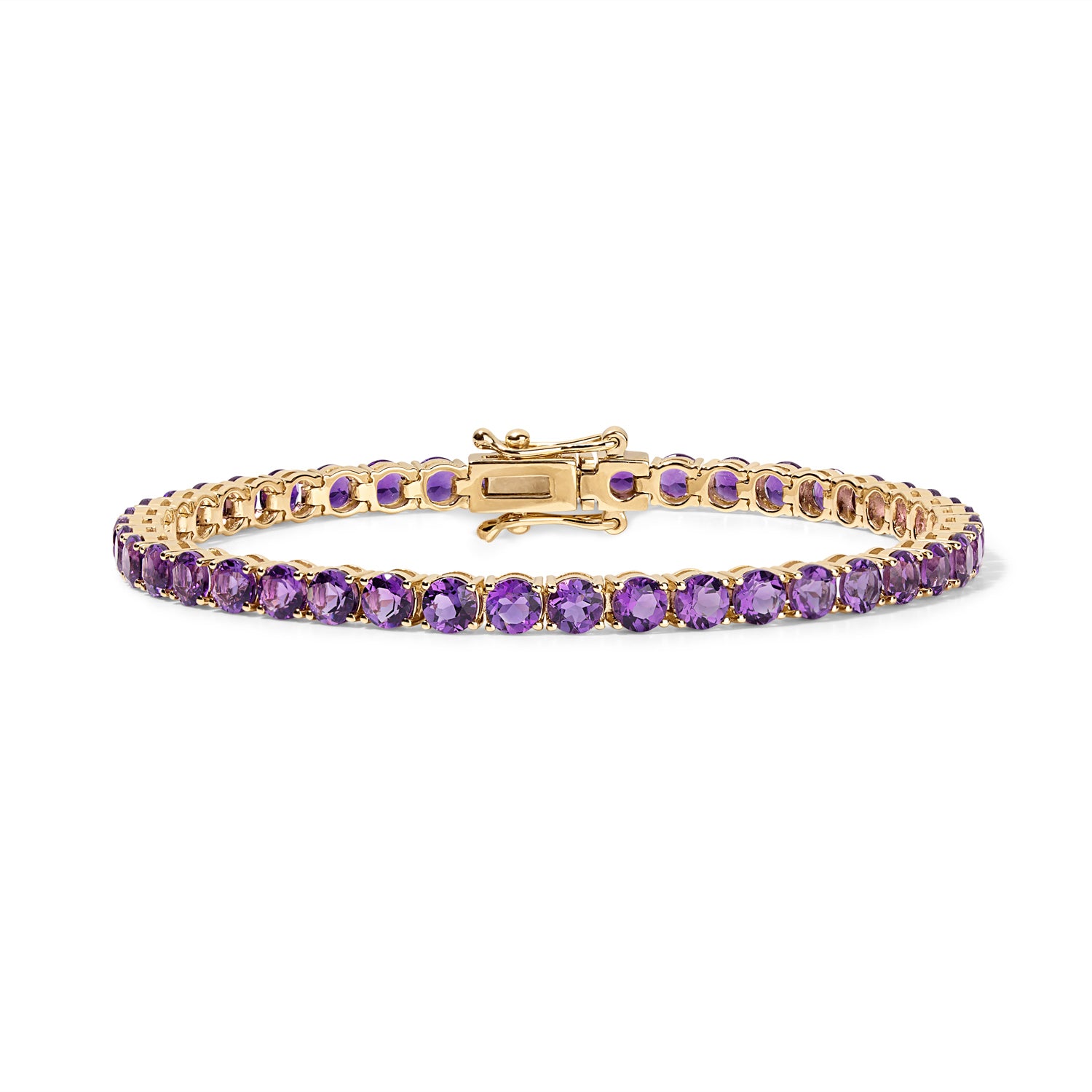 Amethyst Tennis Bracelet