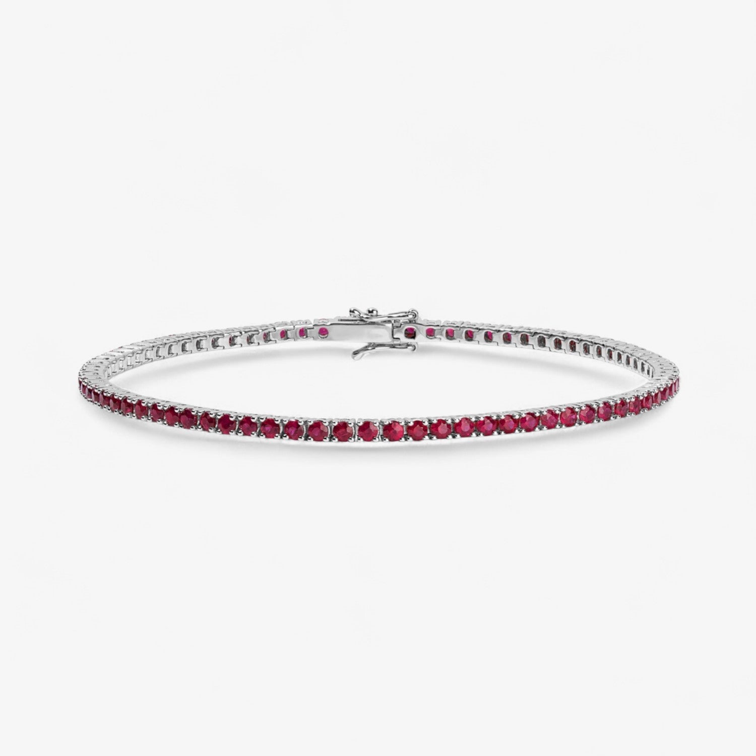 Ruby Tennis Bracelet