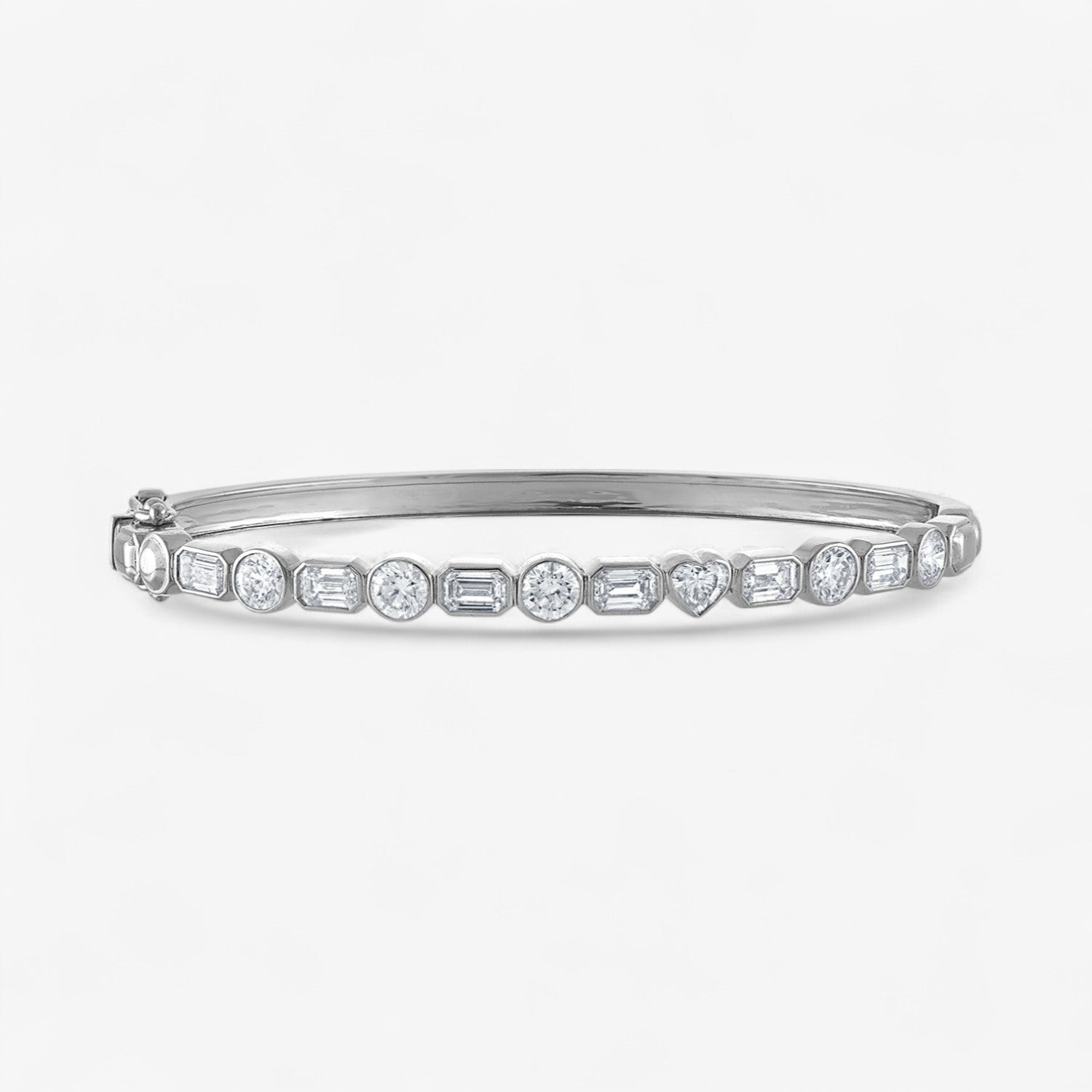 Fancy Bezel Bangle