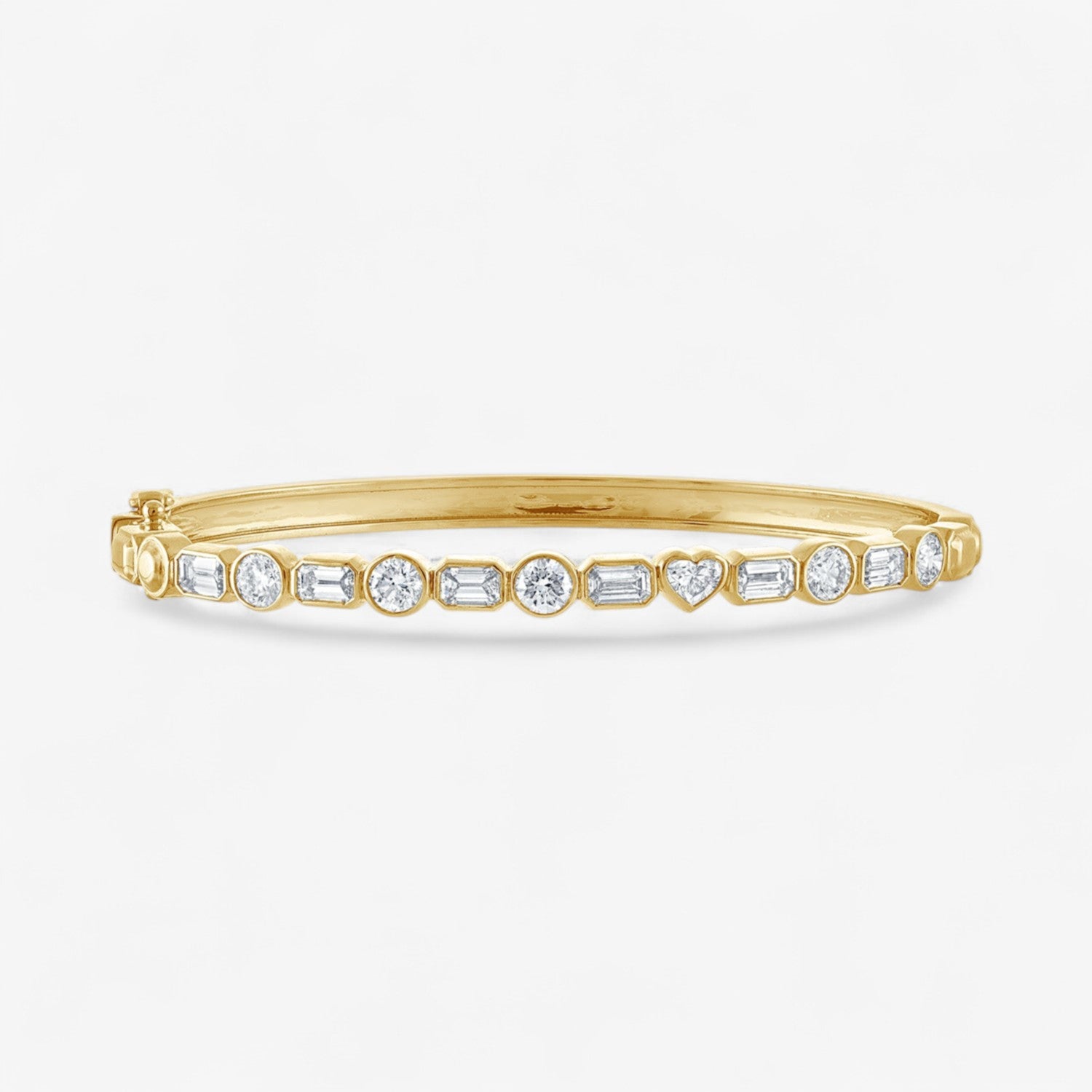 Fancy Bezel Bangle
