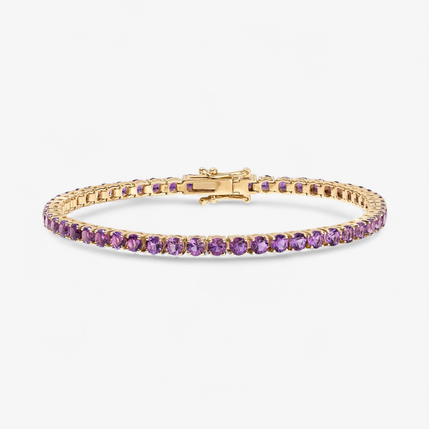 Amethyst Tennis Bracelet