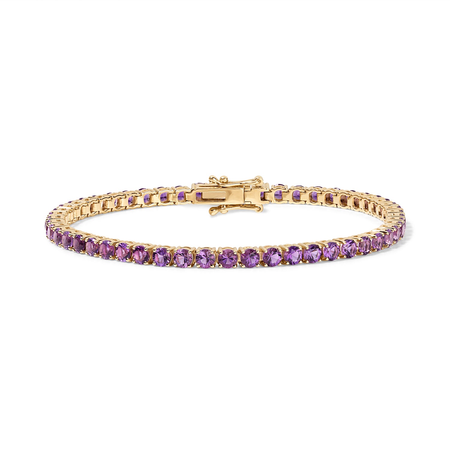 Amethyst Tennis Bracelet