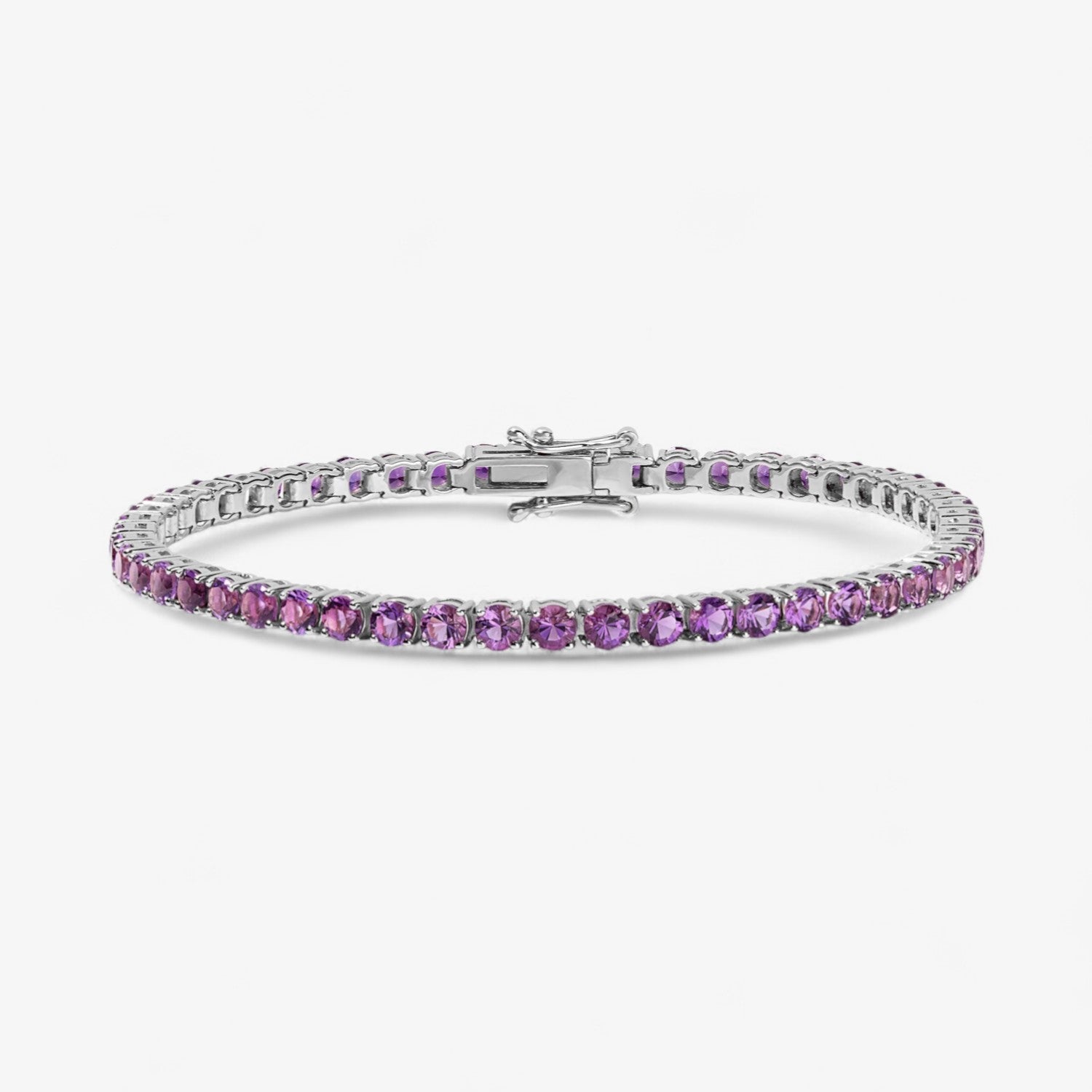 Amethyst Tennis Bracelet