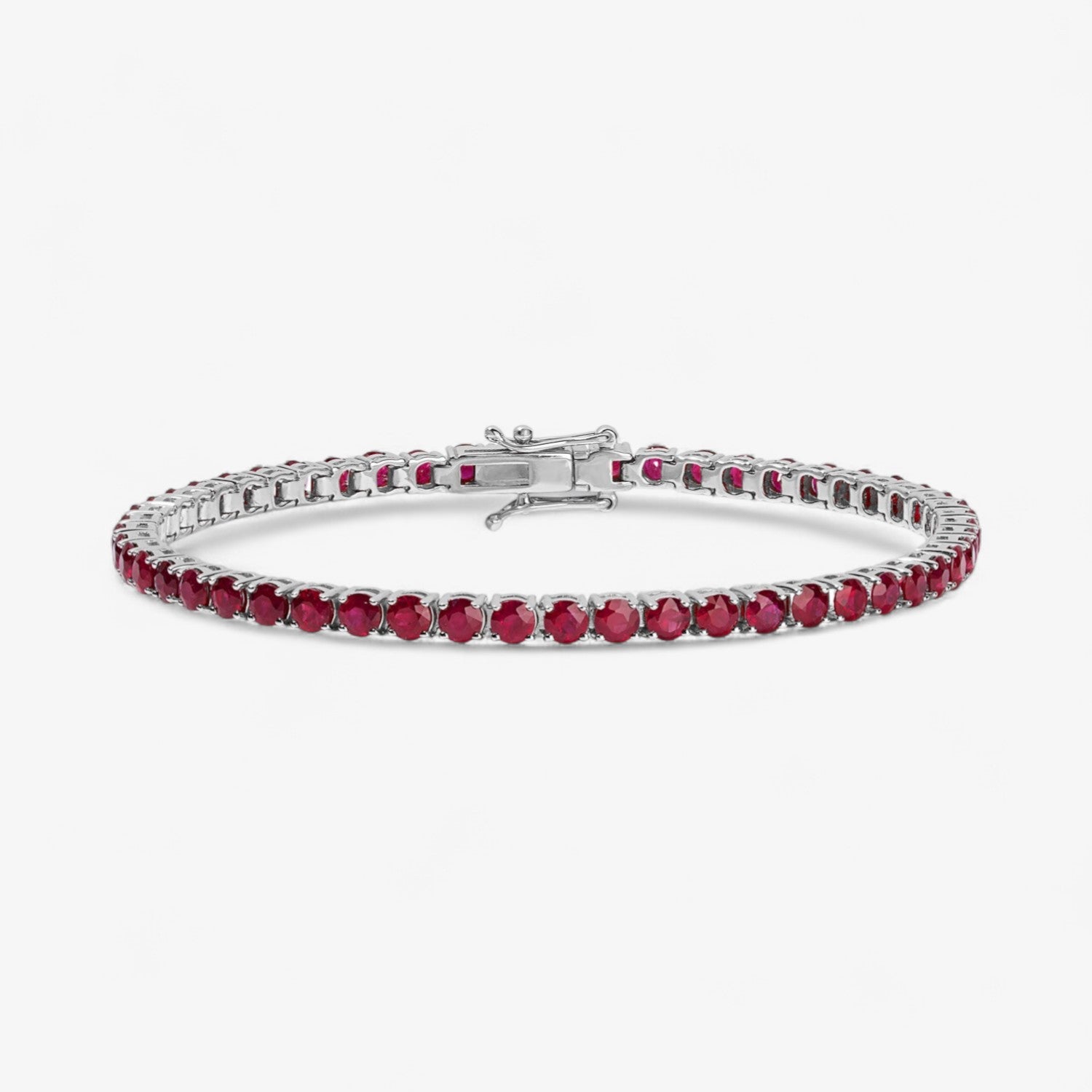 Ruby Tennis Bracelet