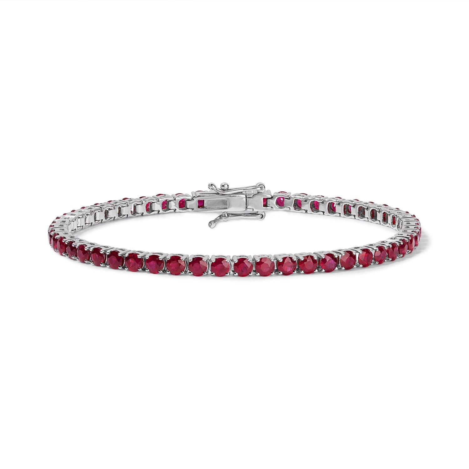 Ruby Tennis Bracelet