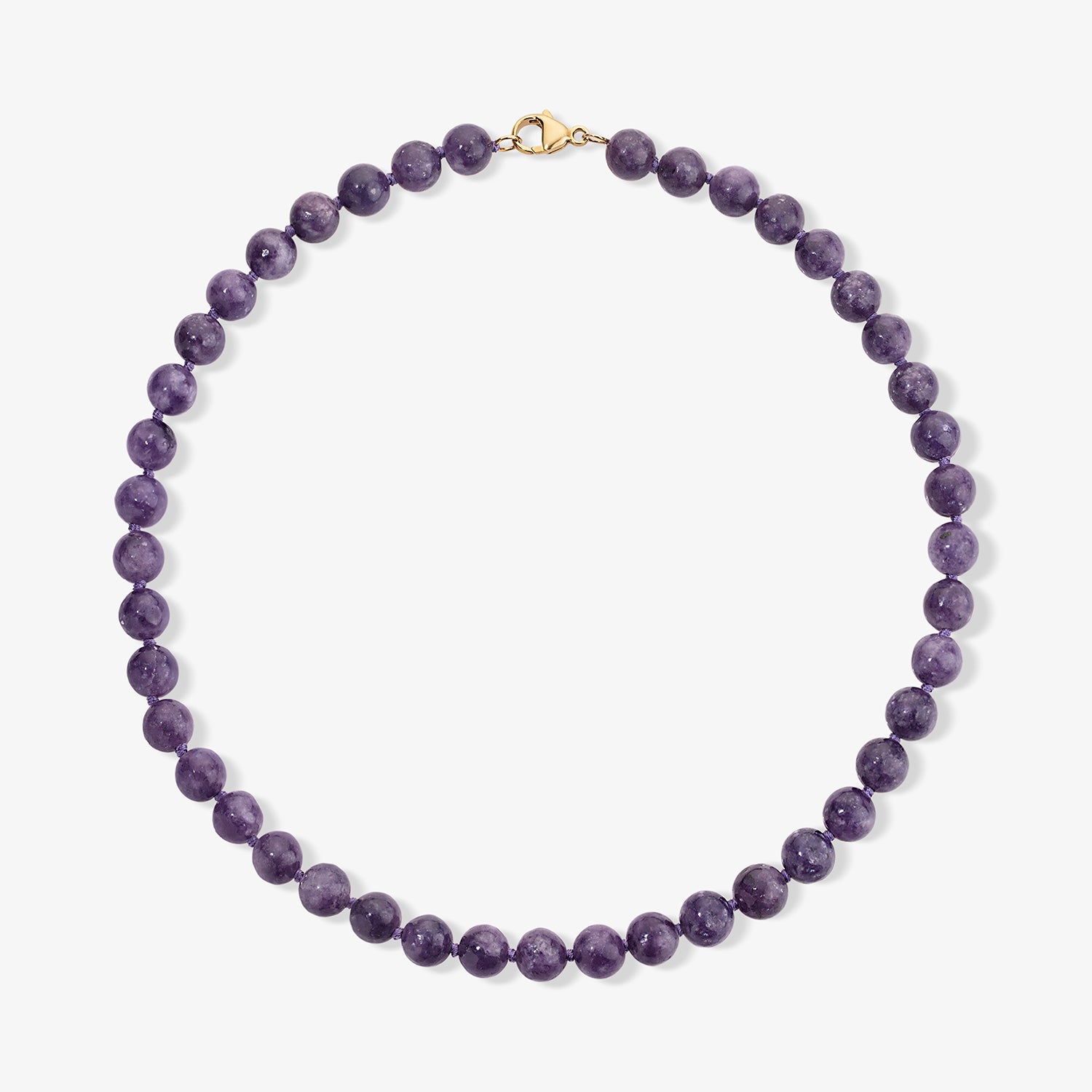 Lepidolite Beaded Necklace