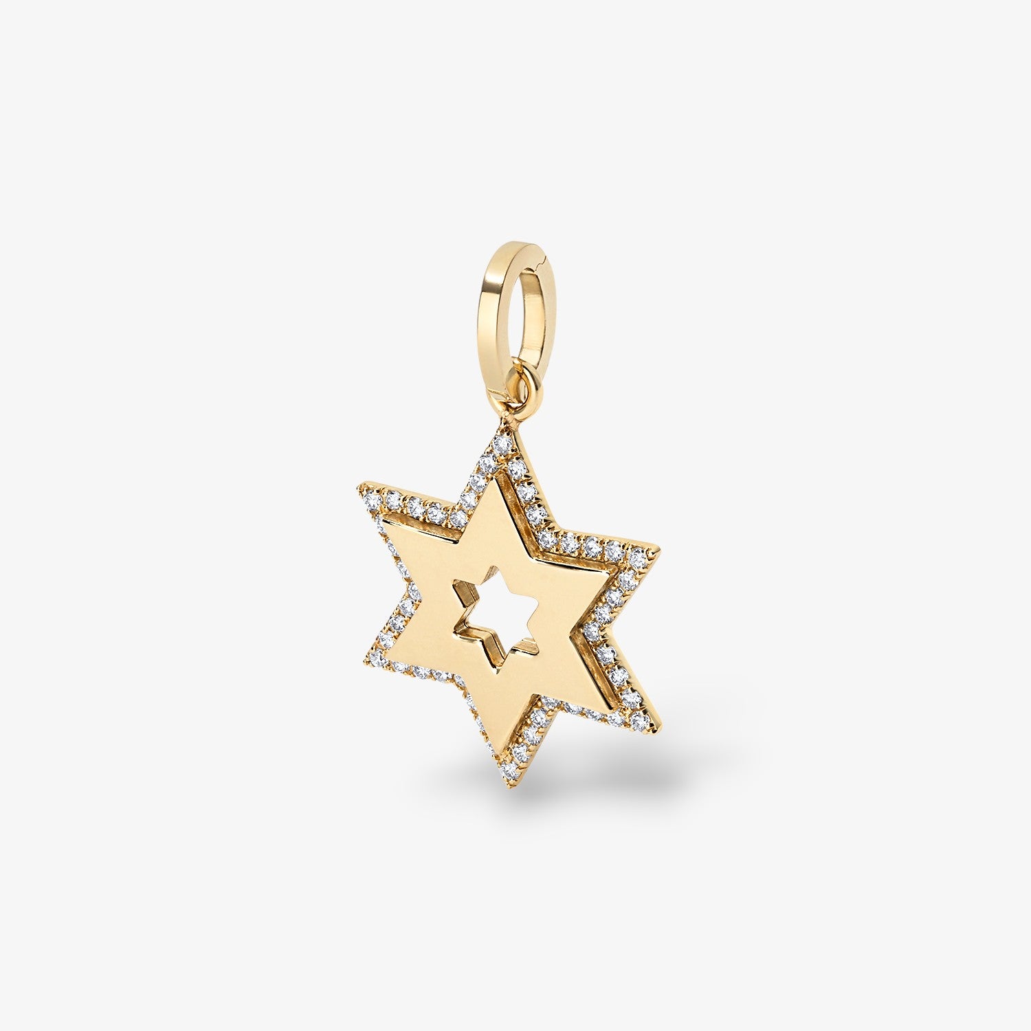 Jumbo Bubble Jewish Star Charm