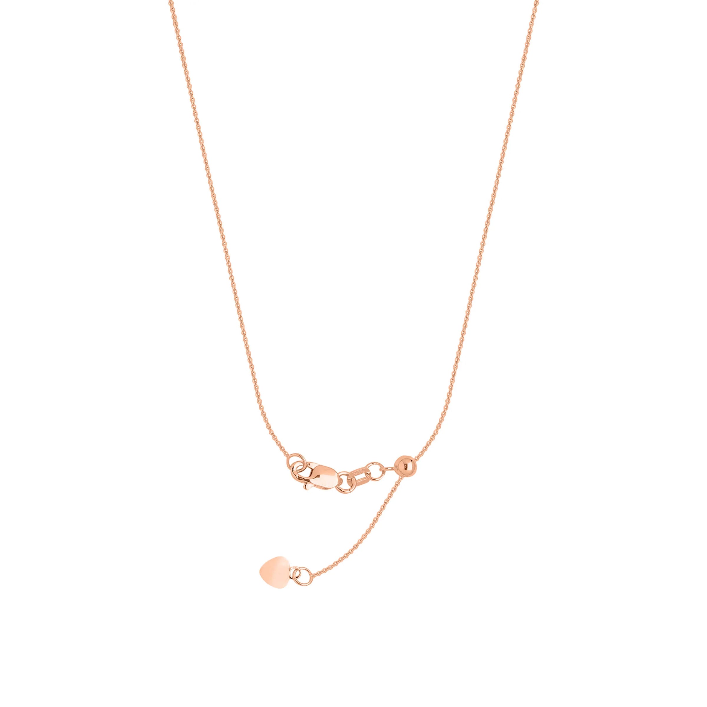 Adjustable Gold Cable Chain